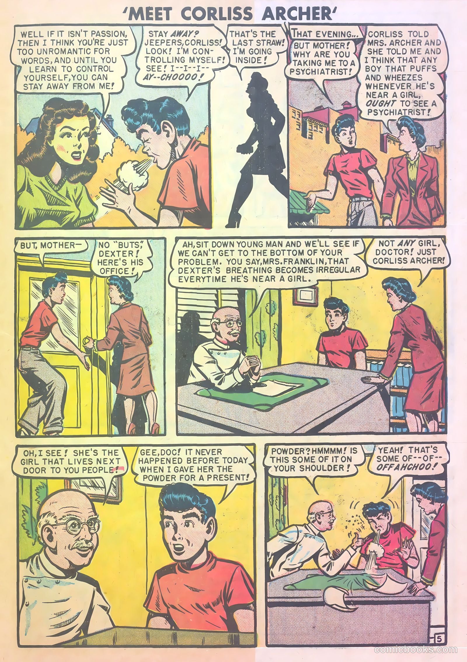 Meet Corliss Archer #1 — page 27 of 36