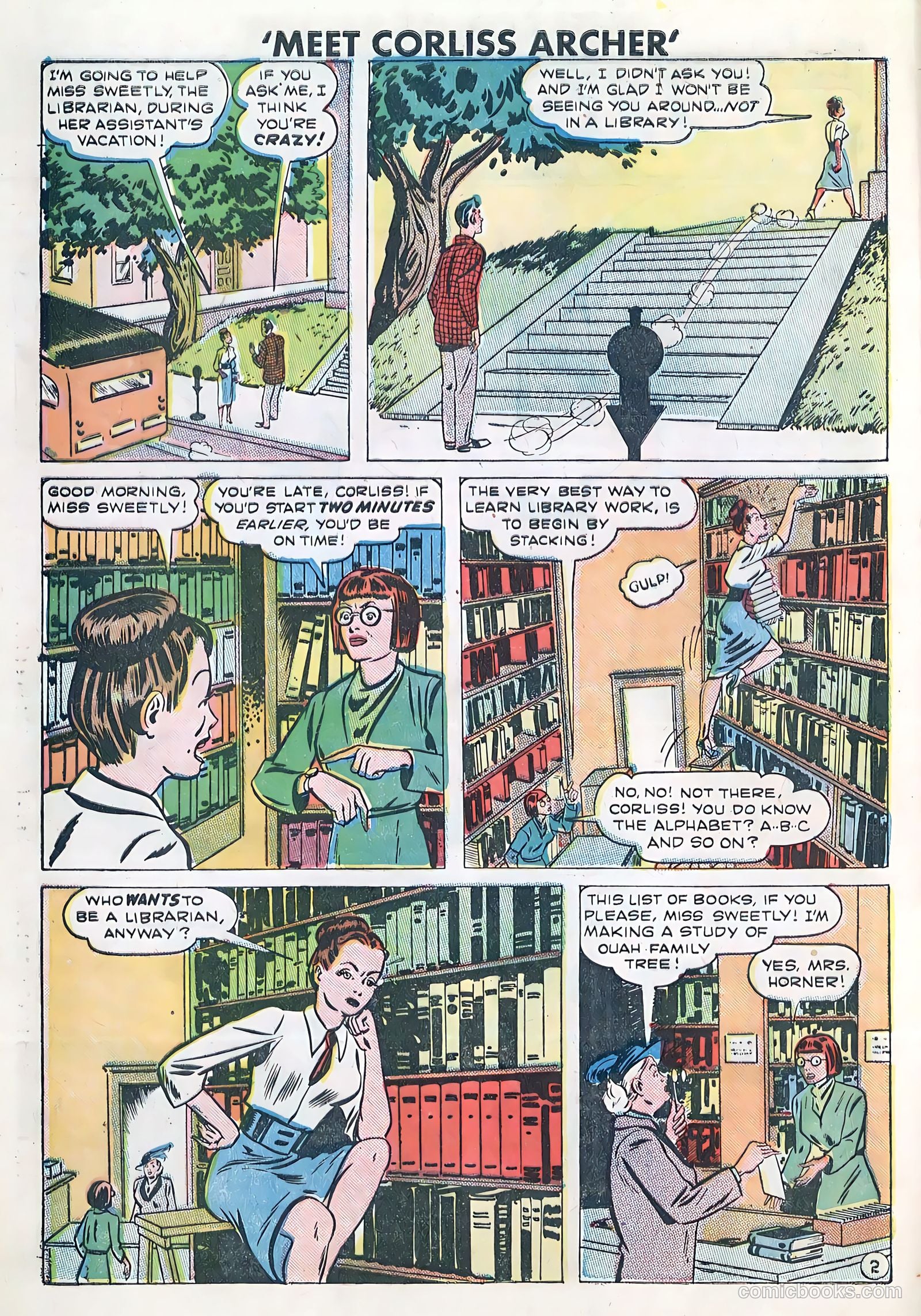 Meet Corliss Archer #3 — page 21 of 35