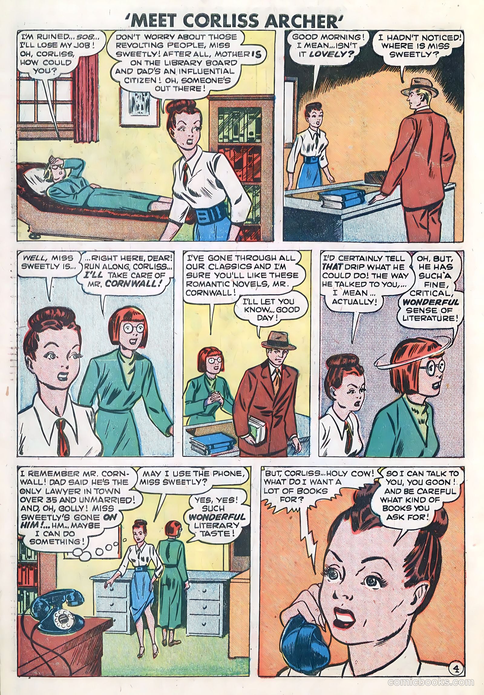 Meet Corliss Archer #3 — page 23 of 35
