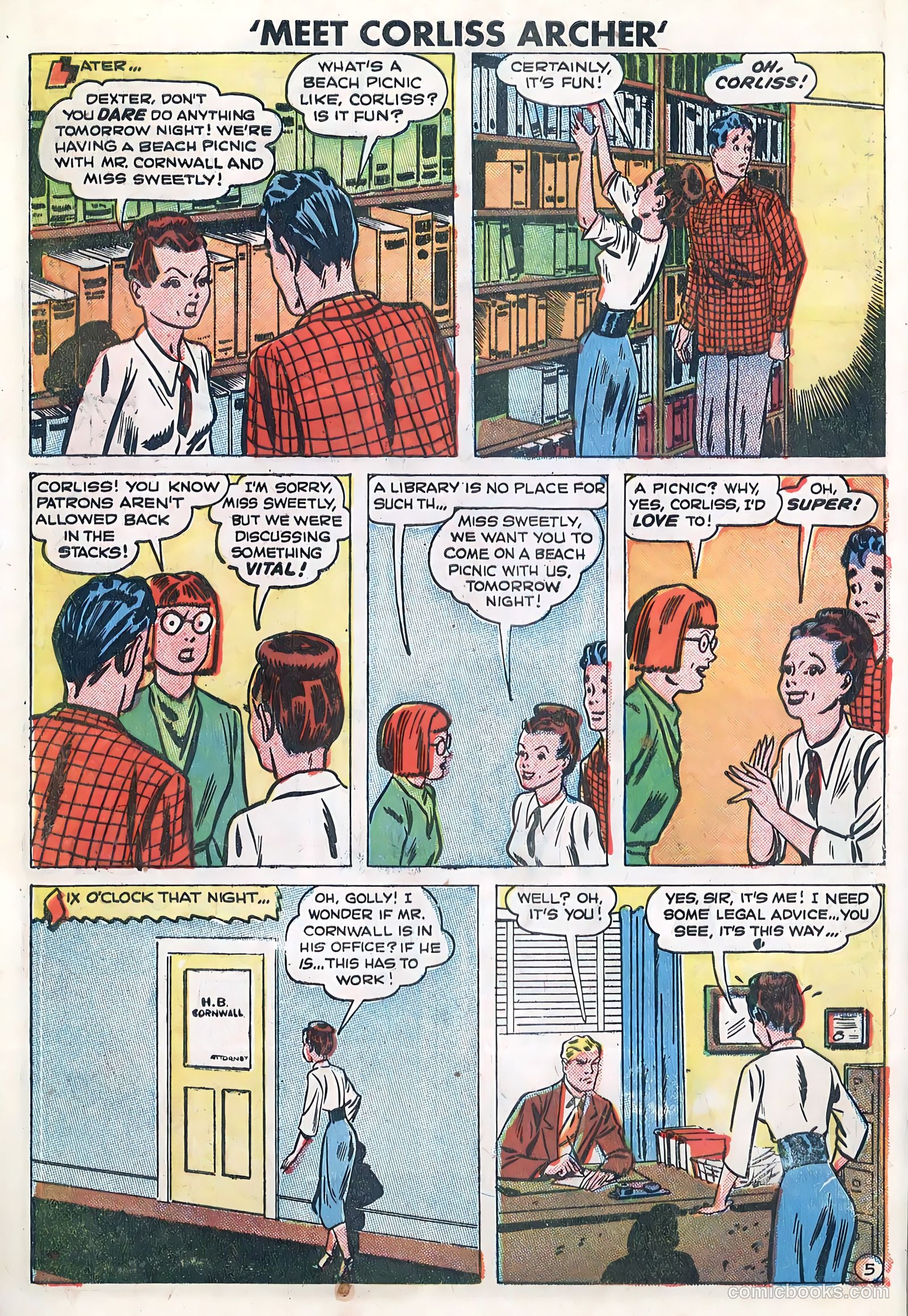 Meet Corliss Archer #3 — page 24 of 35