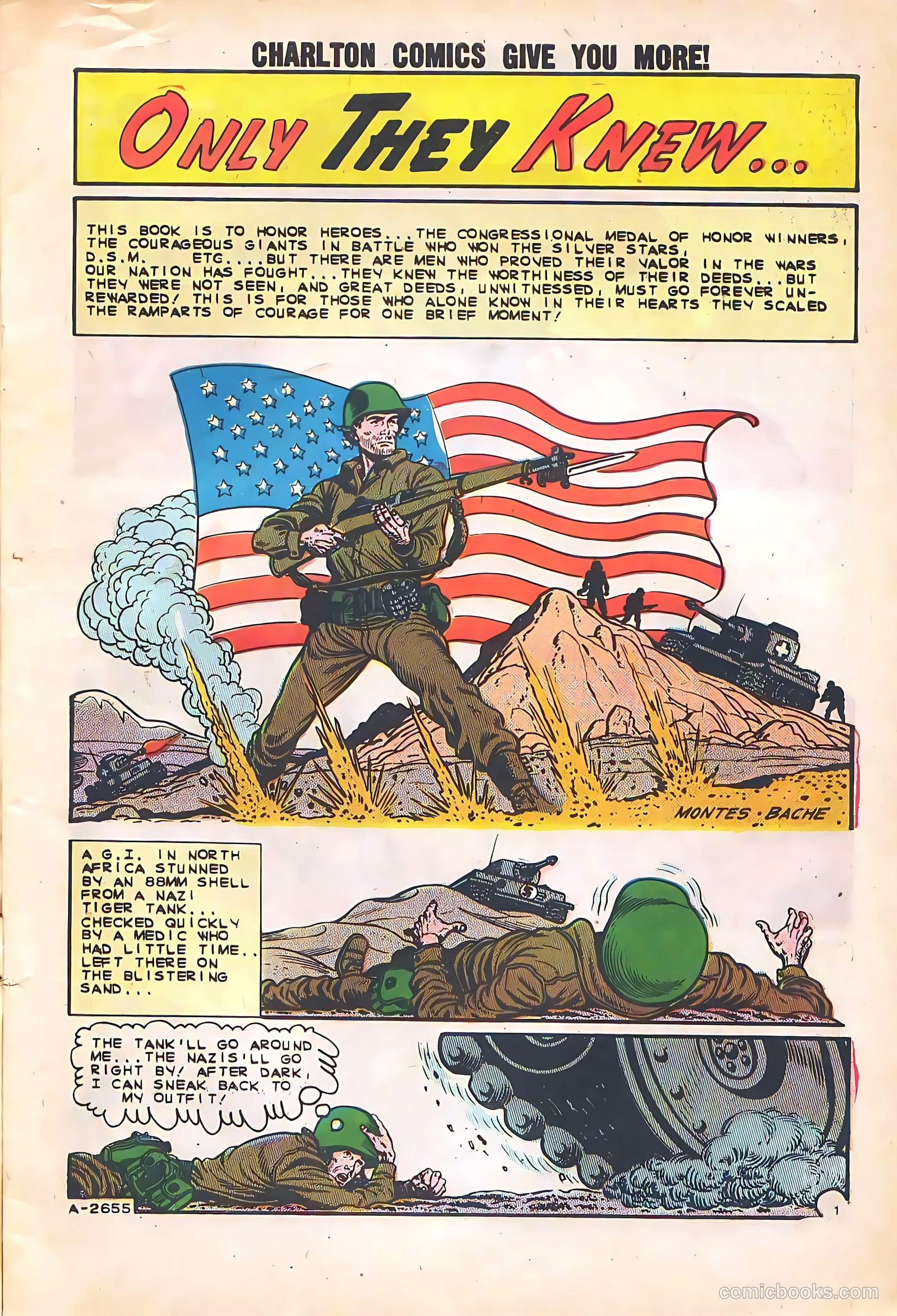 Army War Heroes #1 — page 3 of 36