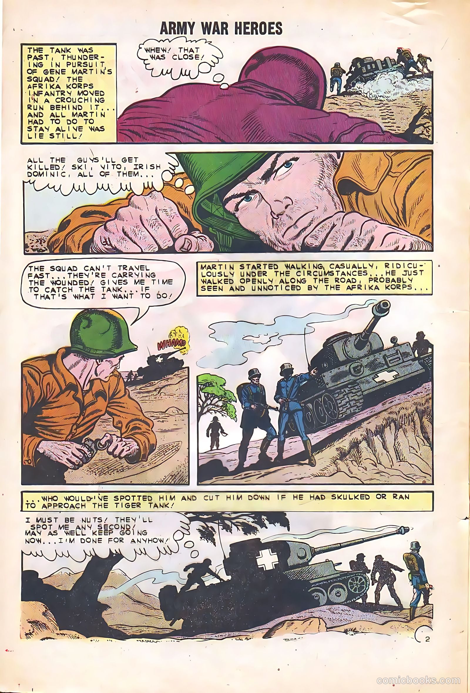 Army War Heroes #1 — page 4 of 36