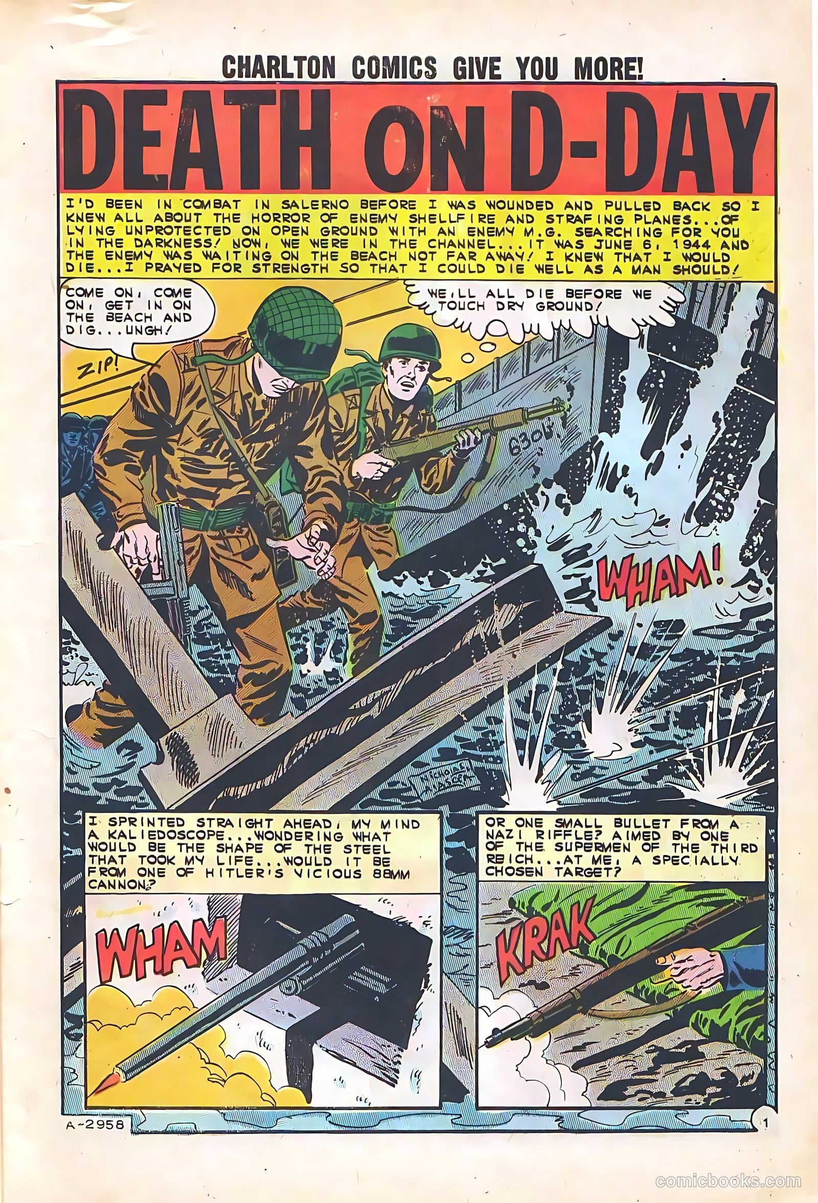 Army War Heroes #1 — page 7 of 36