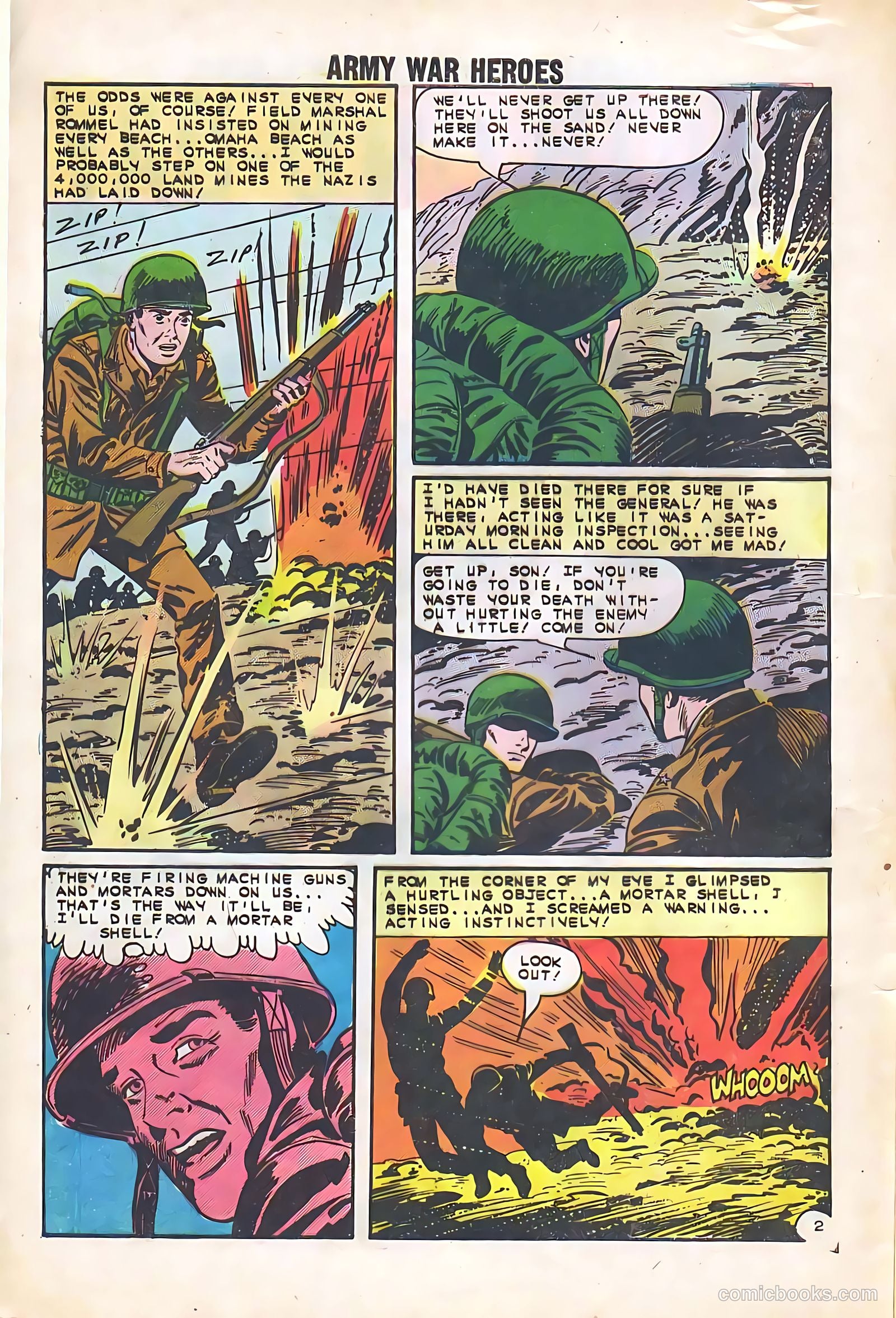 Army War Heroes #1 — page 8 of 36