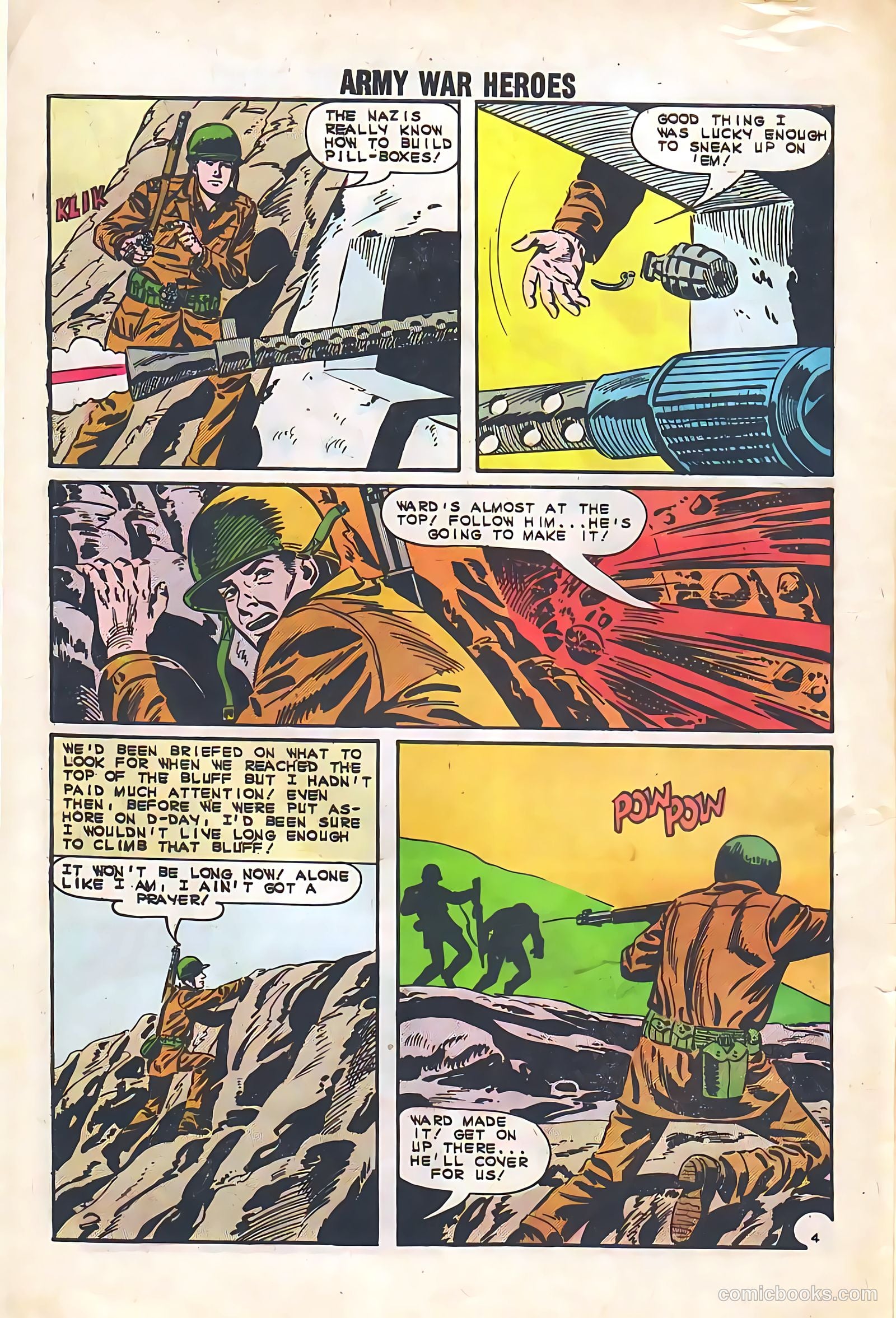 Army War Heroes #1 — page 10 of 36