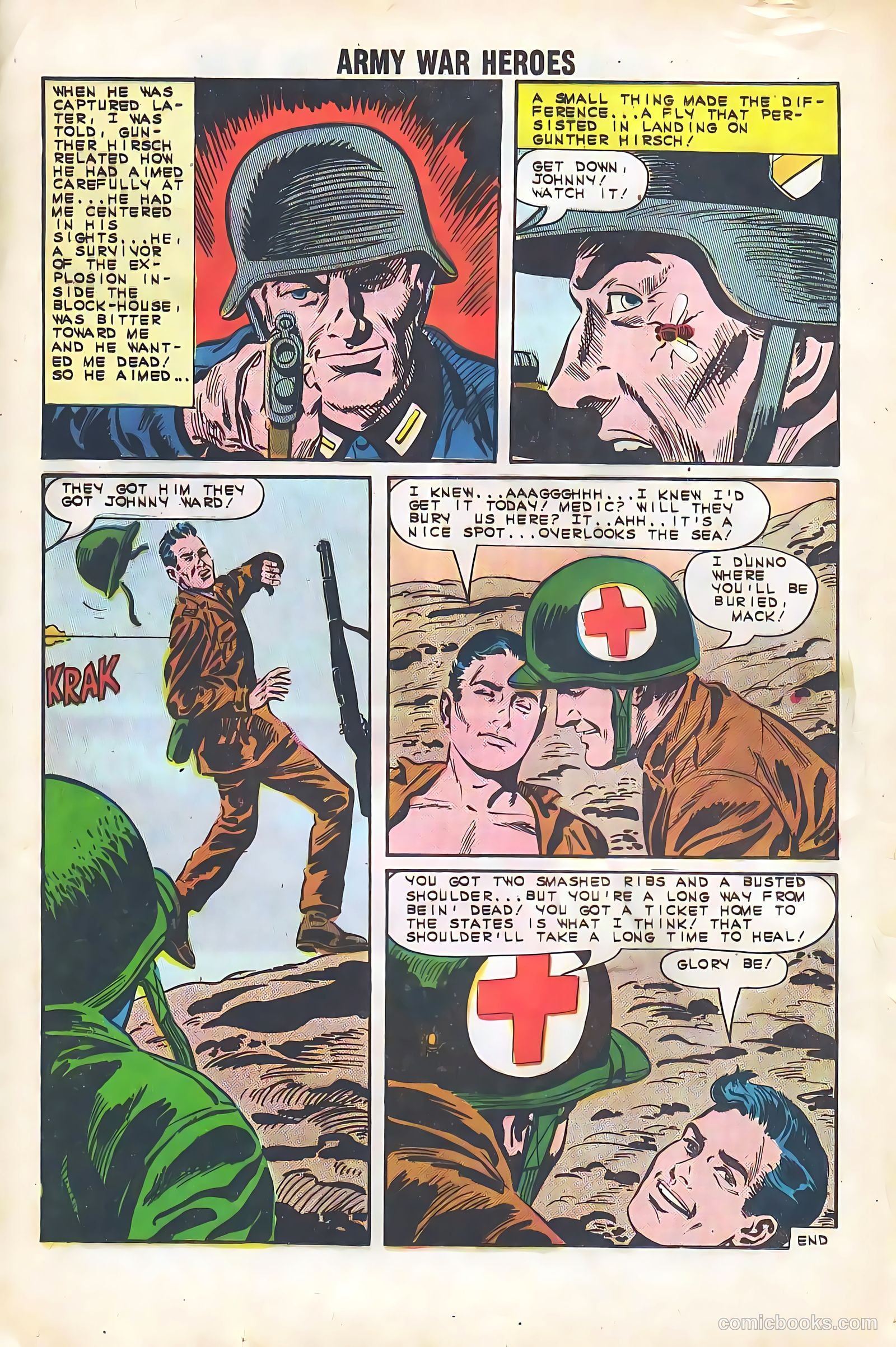 Army War Heroes #1 — page 12 of 36