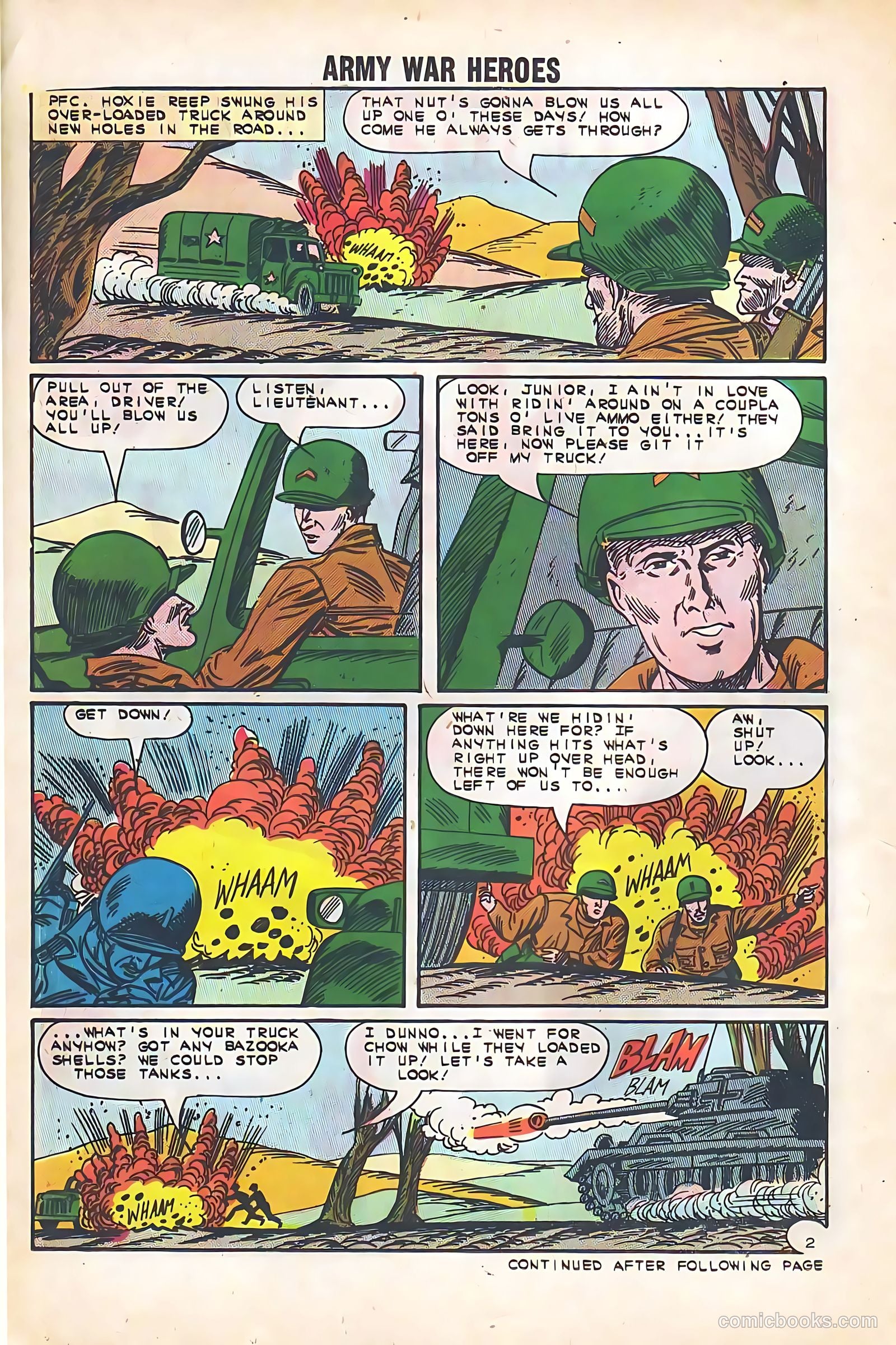 Army War Heroes #1 — page 14 of 36