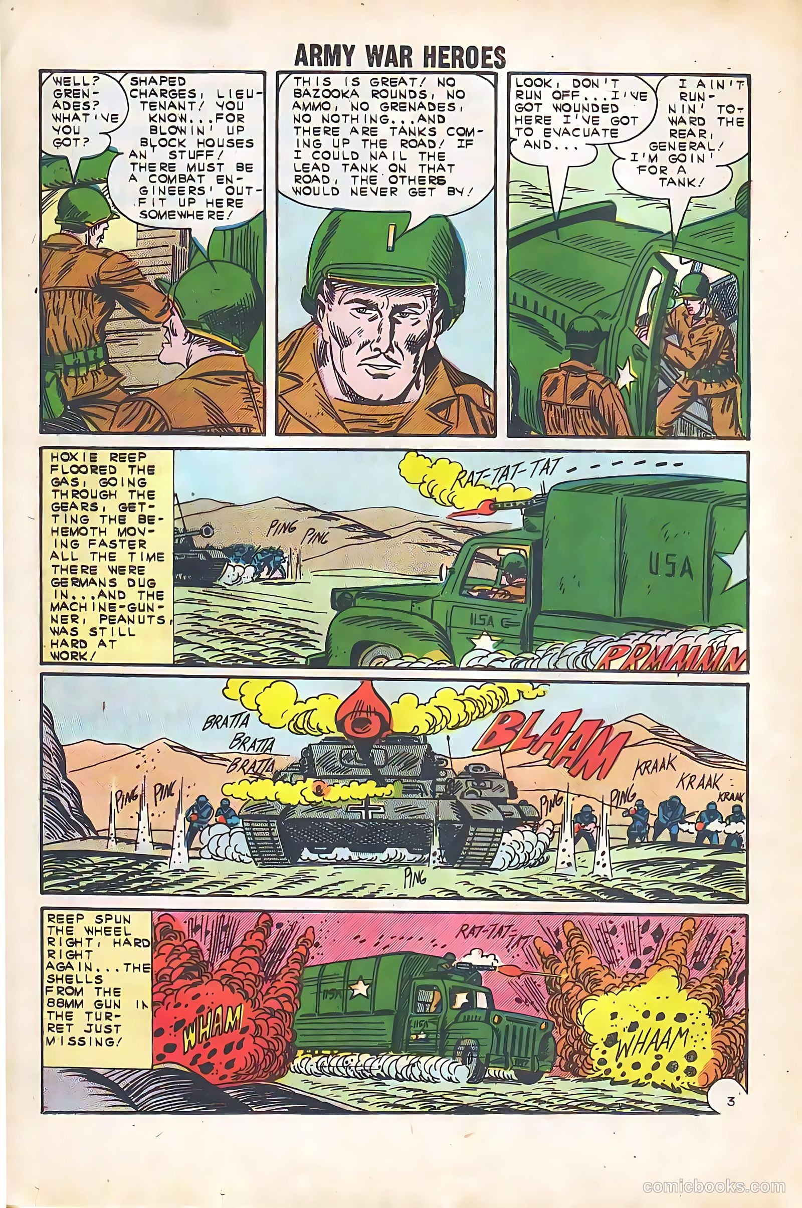 Army War Heroes #1 — page 16 of 36