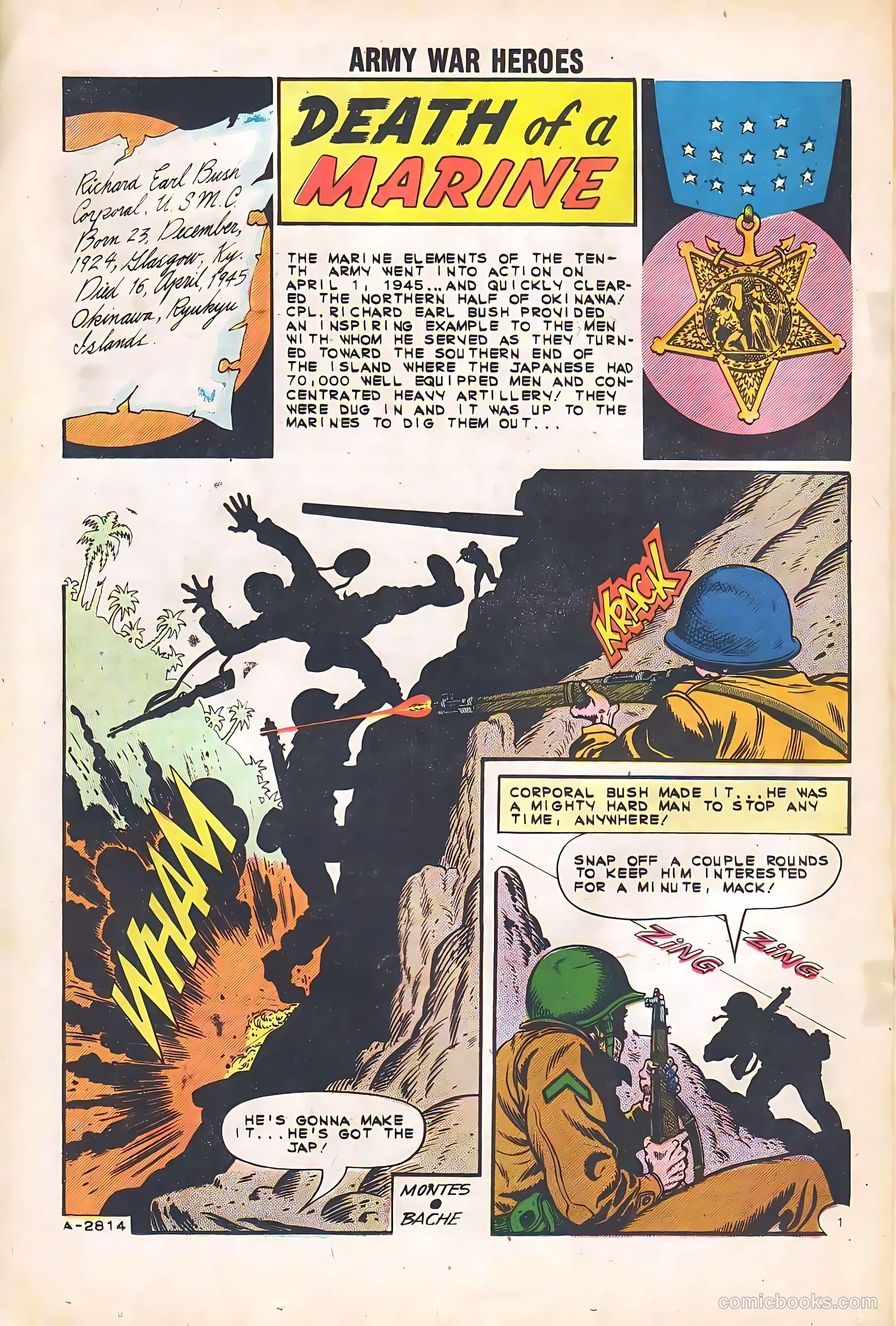 Army War Heroes #1 — page 20 of 36