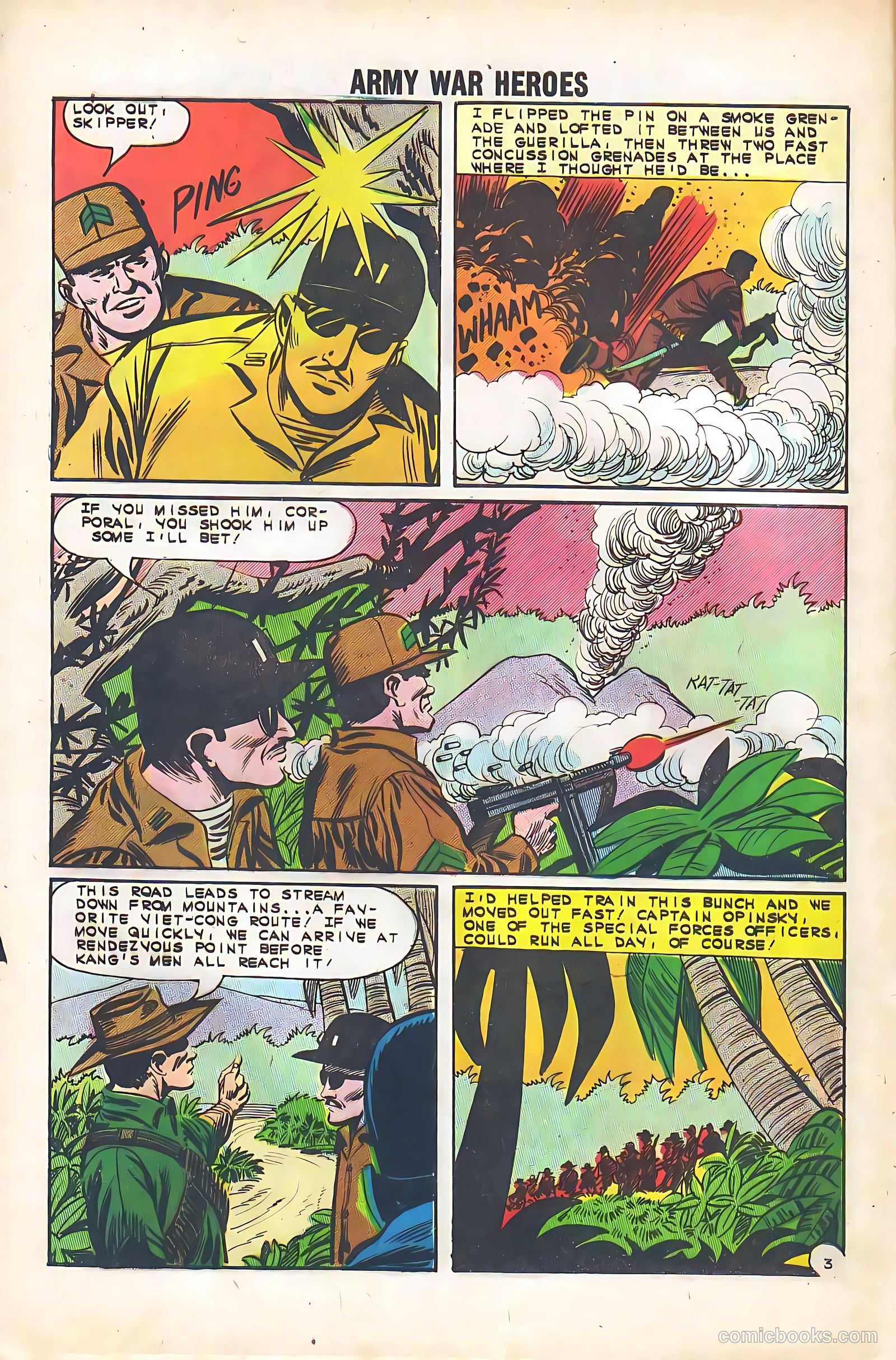 Army War Heroes #1 — page 28 of 36