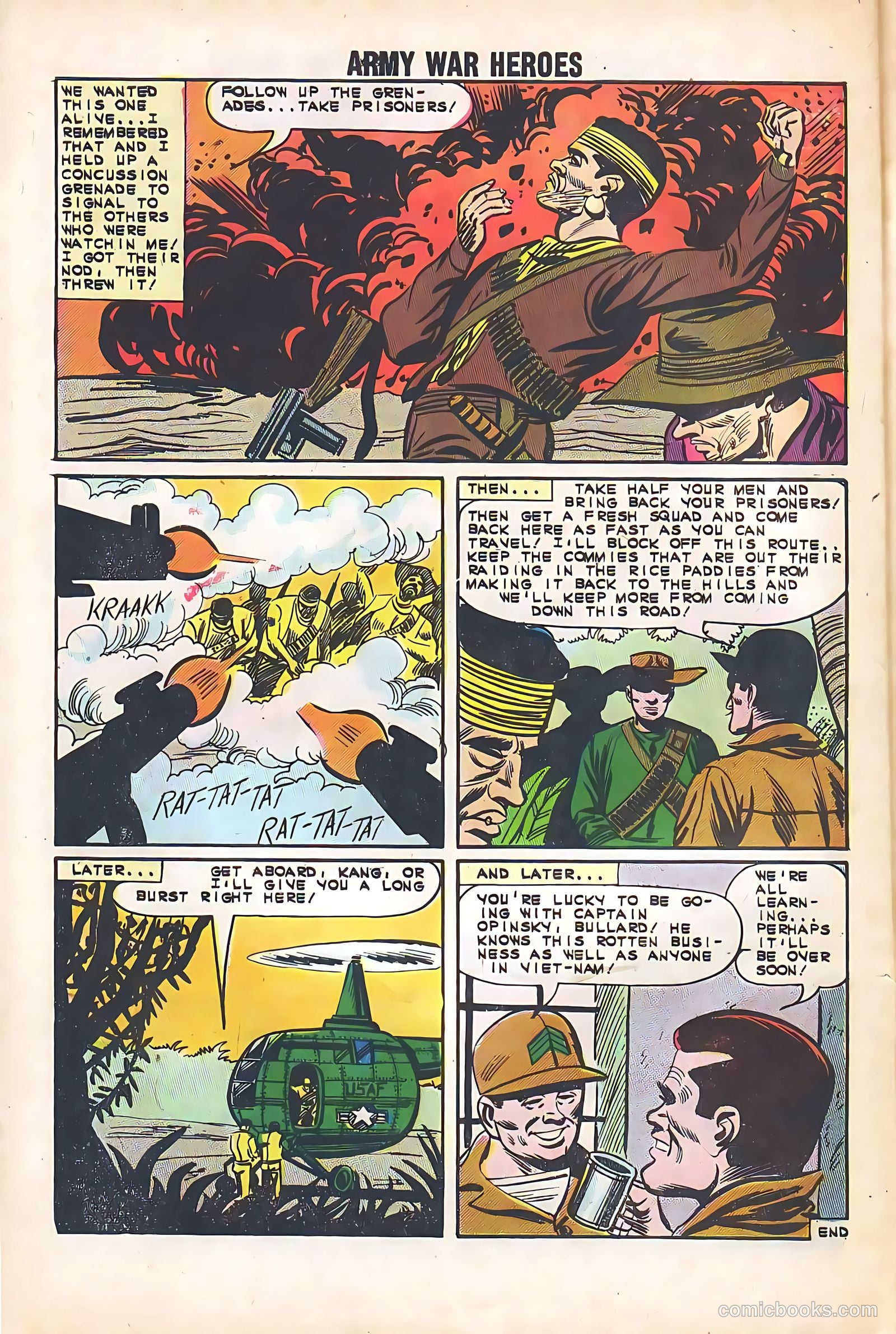 Army War Heroes #1 — page 30 of 36