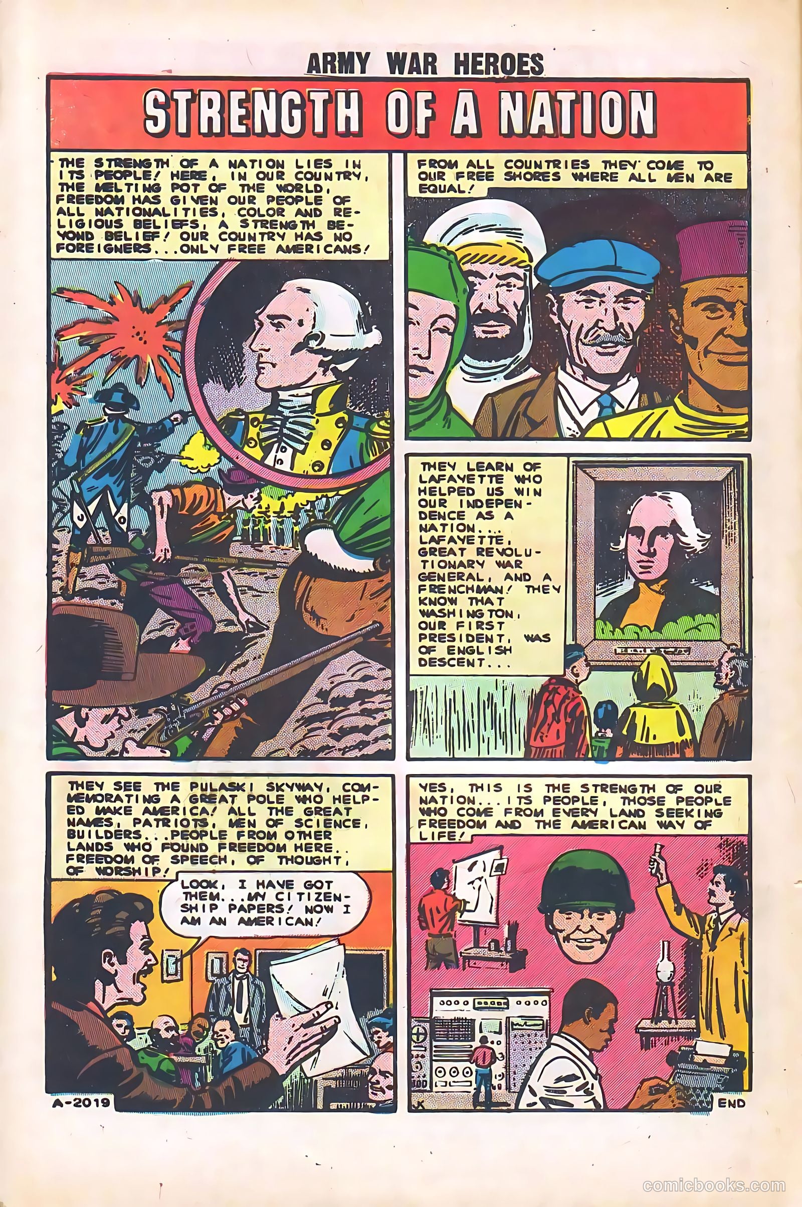 Army War Heroes #1 — page 32 of 36