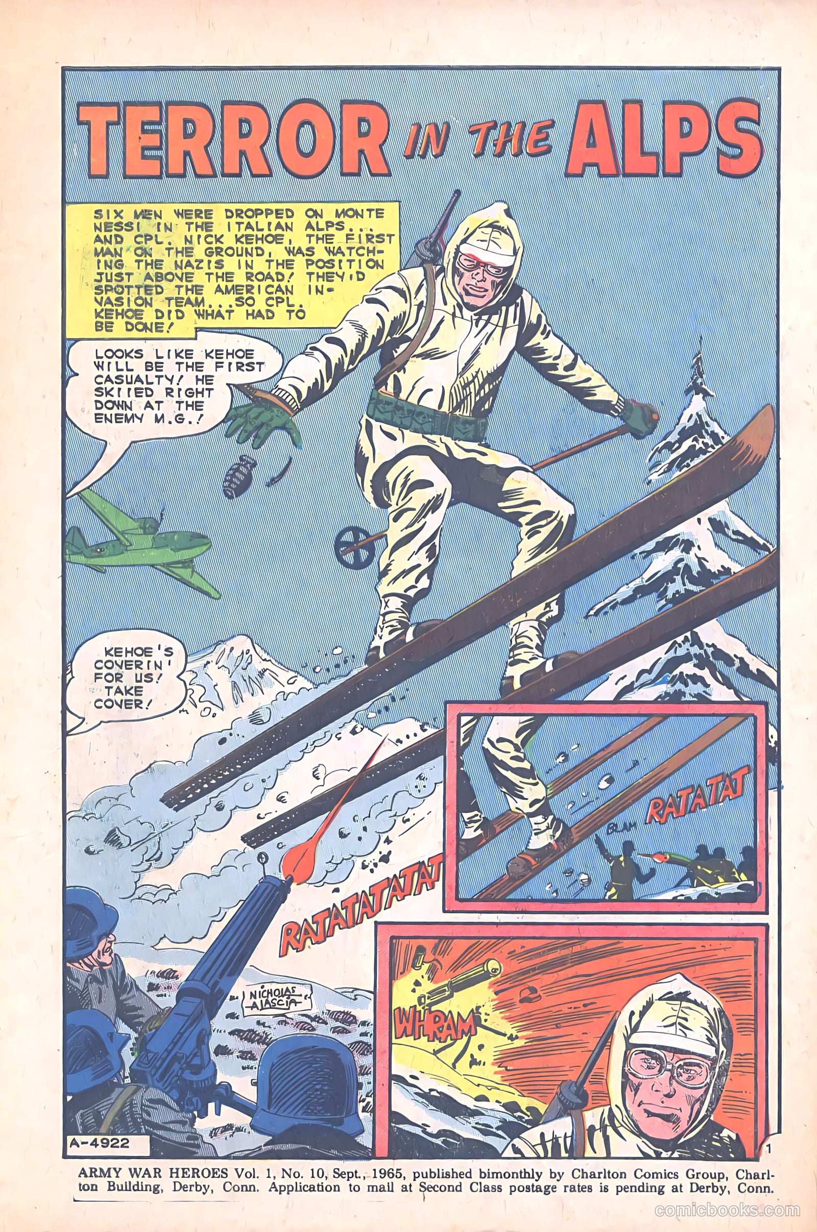 Army War Heroes #10 — page 3 of 36