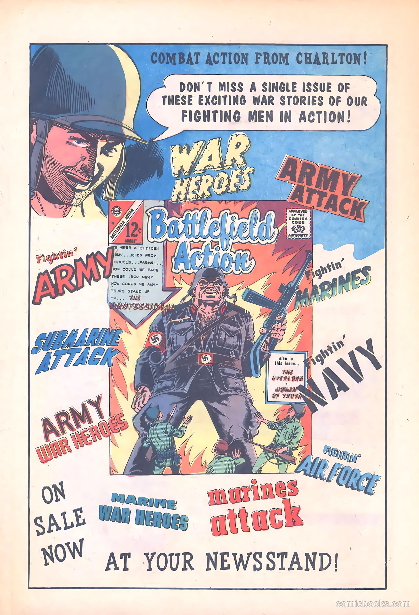 Army War Heroes #10 — page 8 of 36