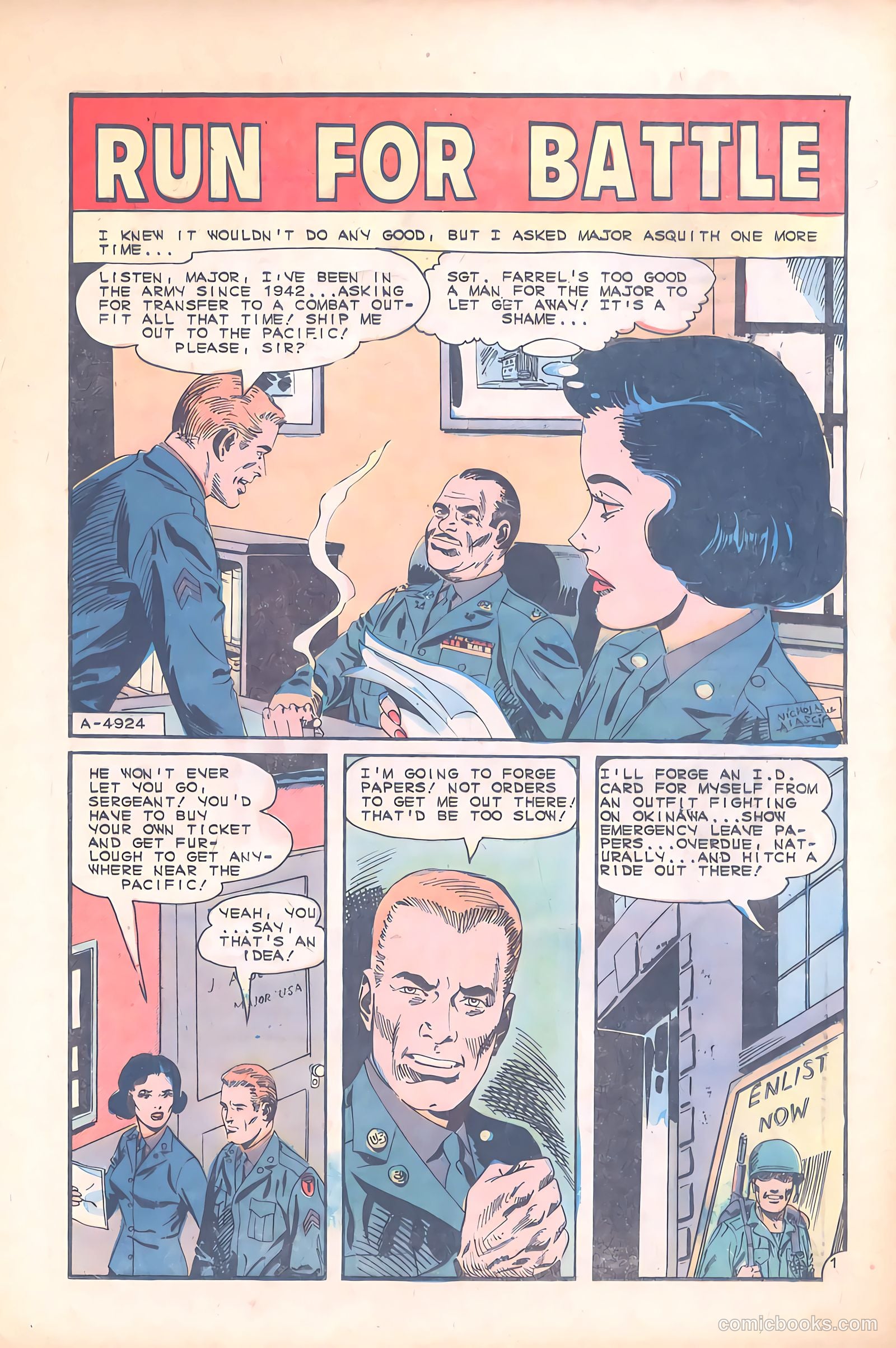 Army War Heroes #10 — page 25 of 36