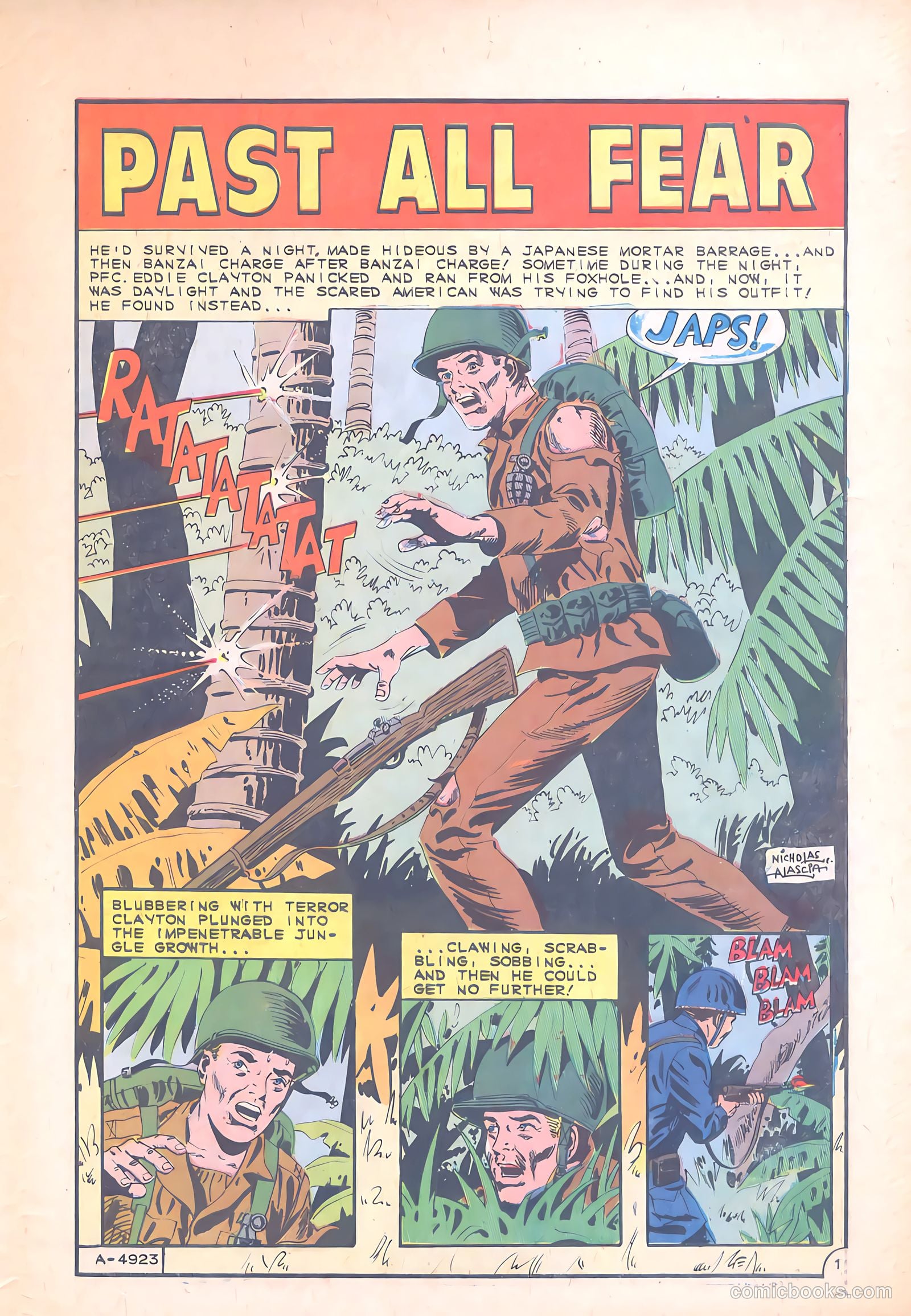 Army War Heroes #10 — page 31 of 36