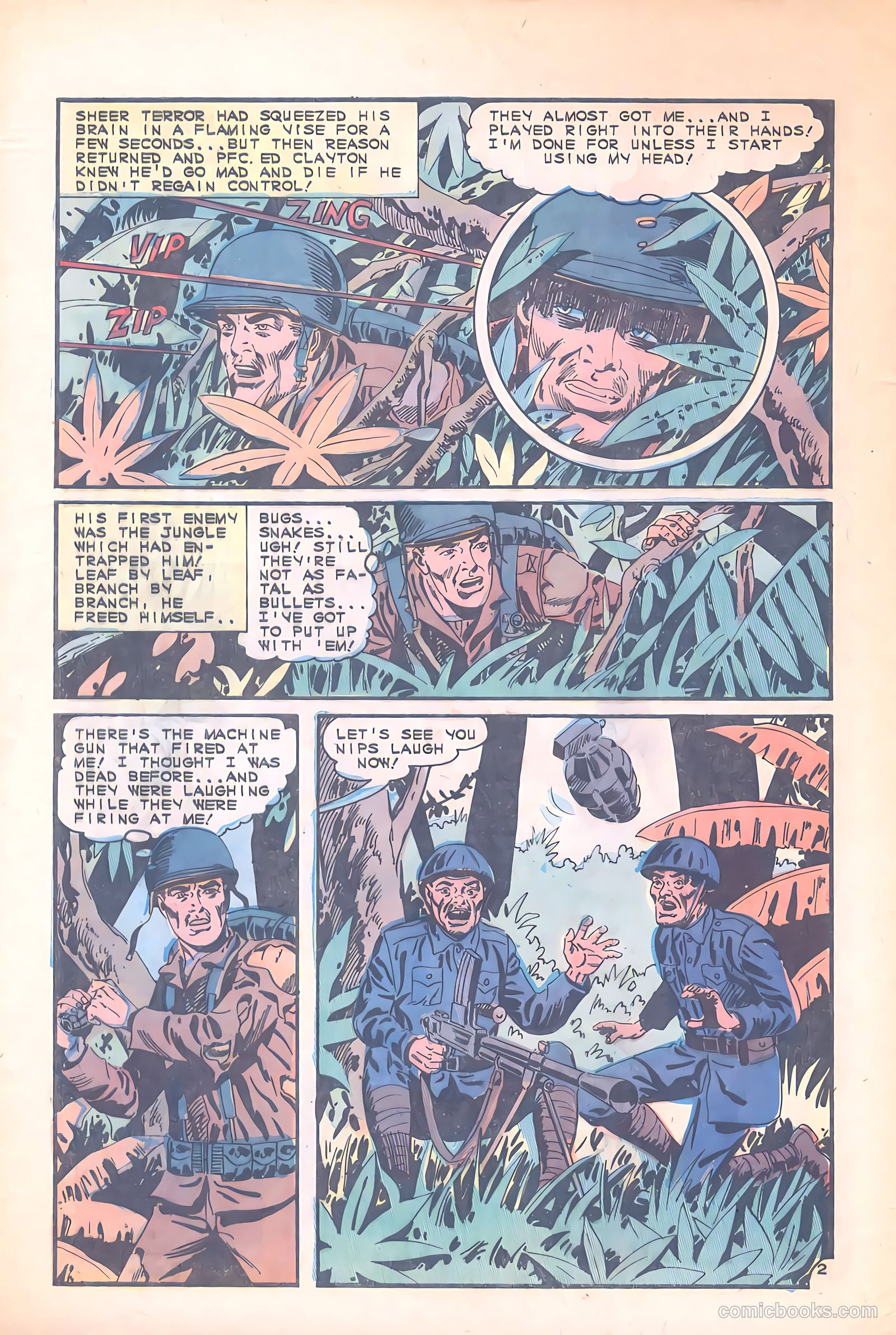 Army War Heroes #10 — page 32 of 36