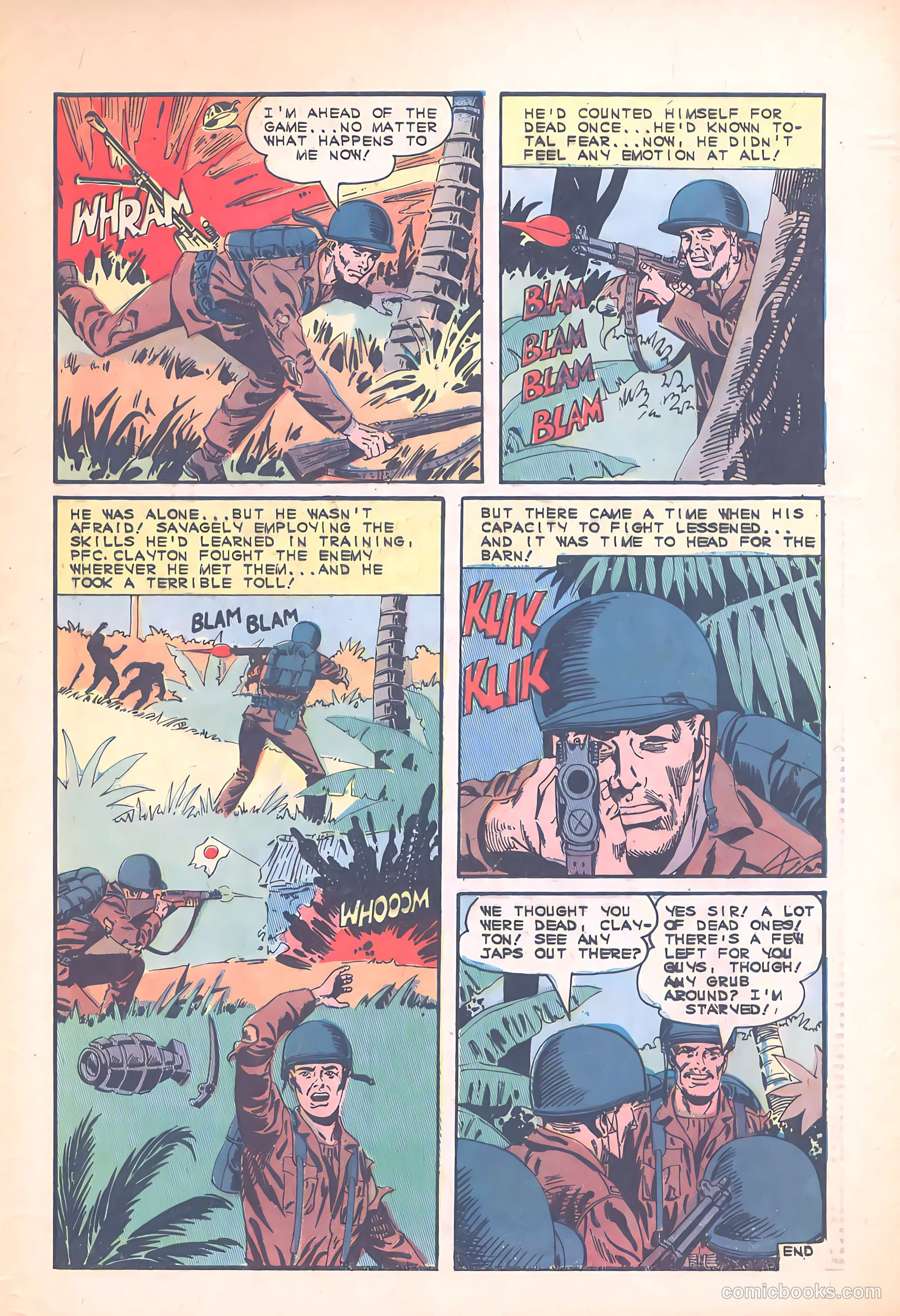 Army War Heroes #10 — page 33 of 36