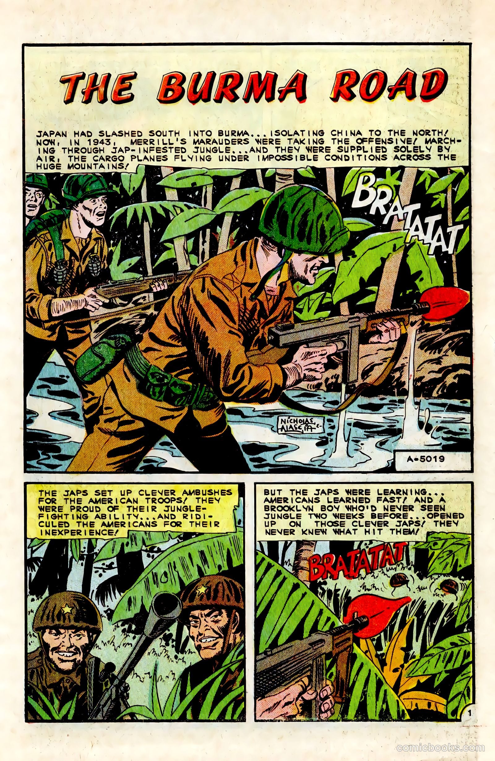 Army War Heroes #11 — page 31 of 36