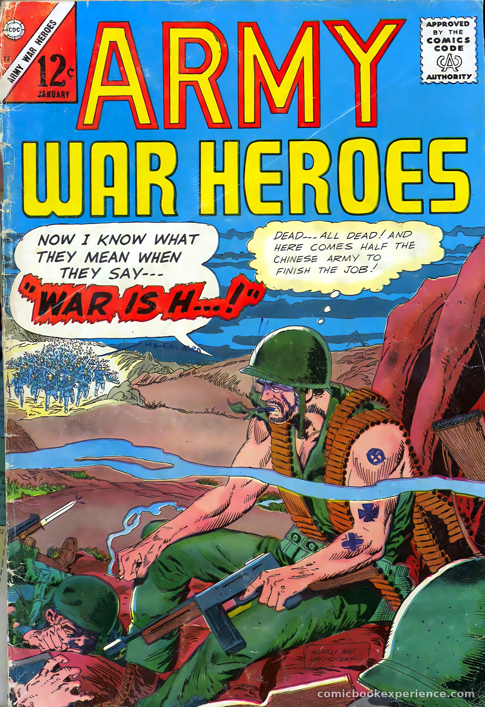 Army War Heroes #12 — page 1 of 36