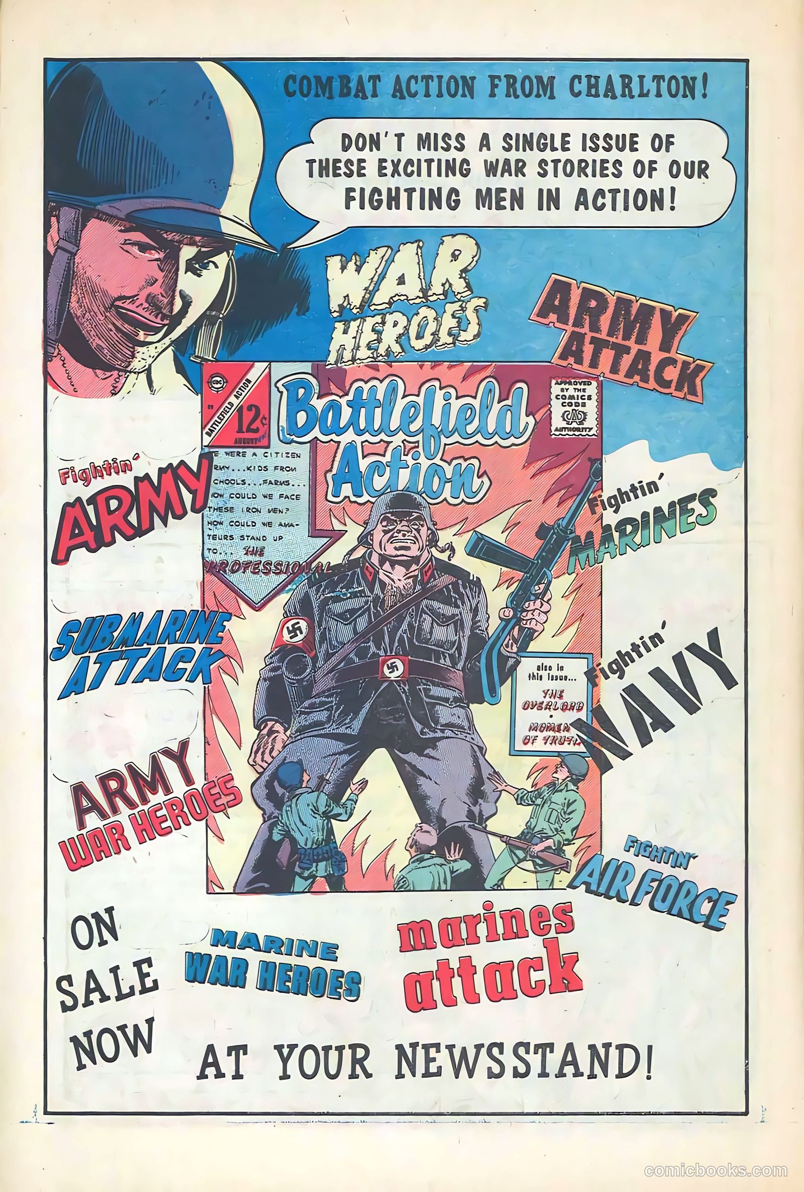 Army War Heroes #12 — page 8 of 36