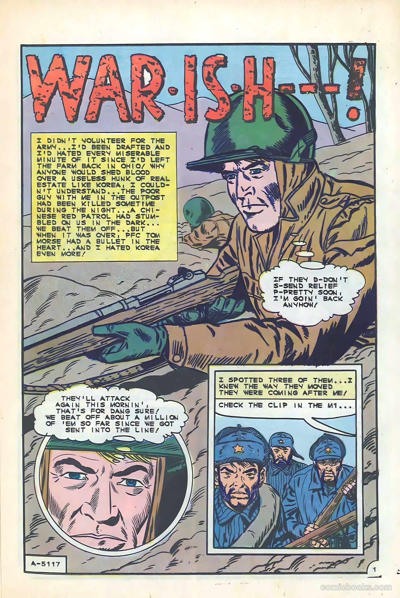Army War Heroes #12 — page 15 of 36