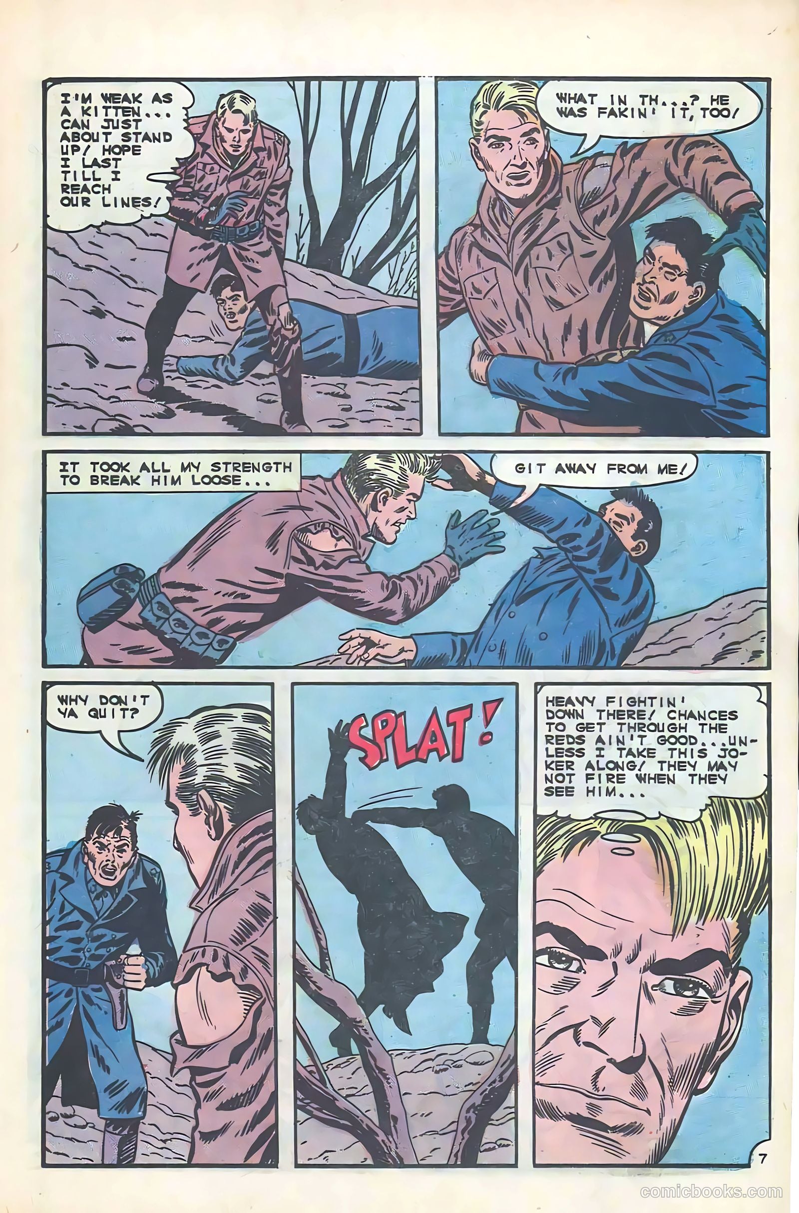 Army War Heroes #12 — page 21 of 36