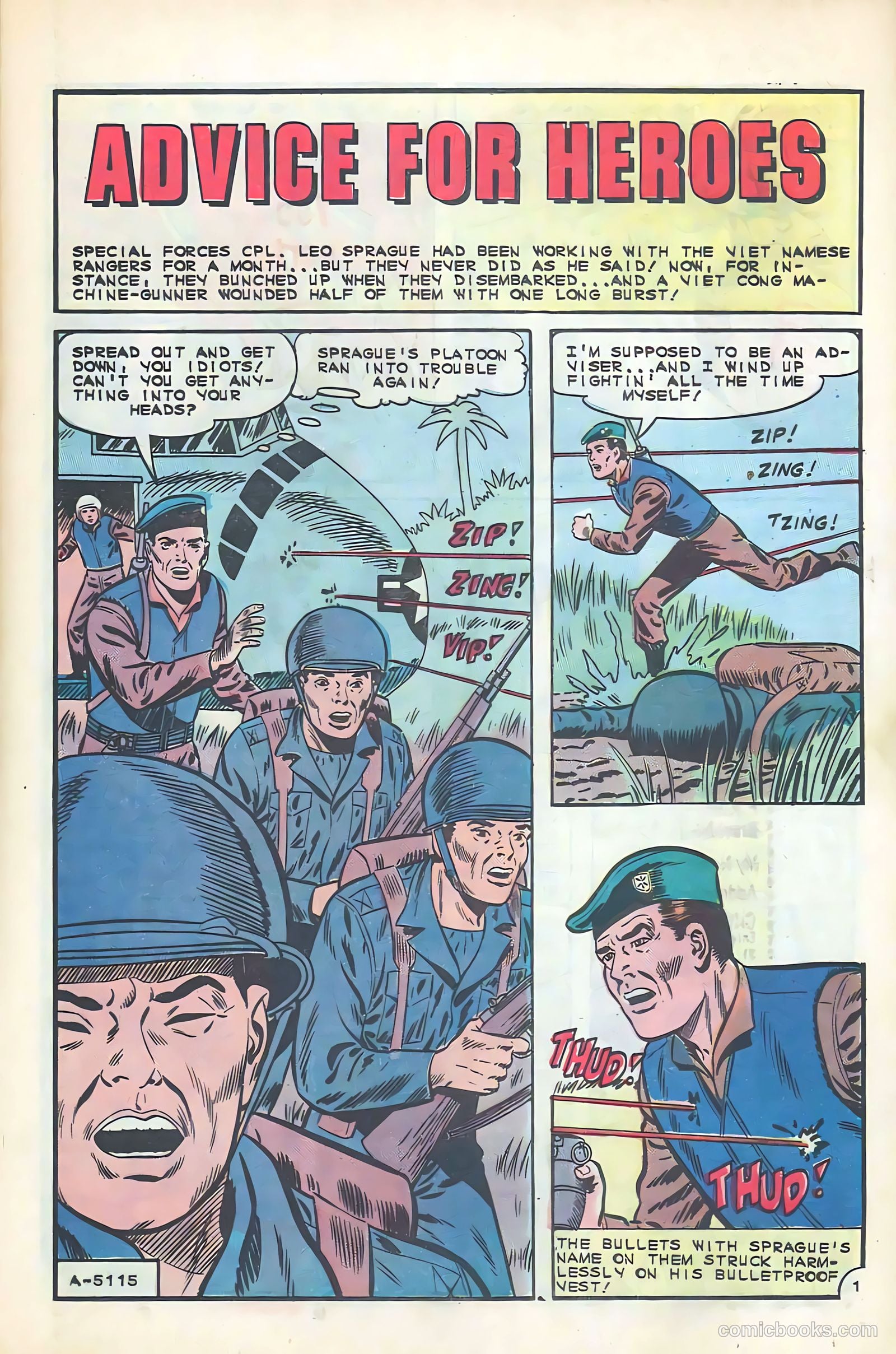 Army War Heroes #12 — page 25 of 36