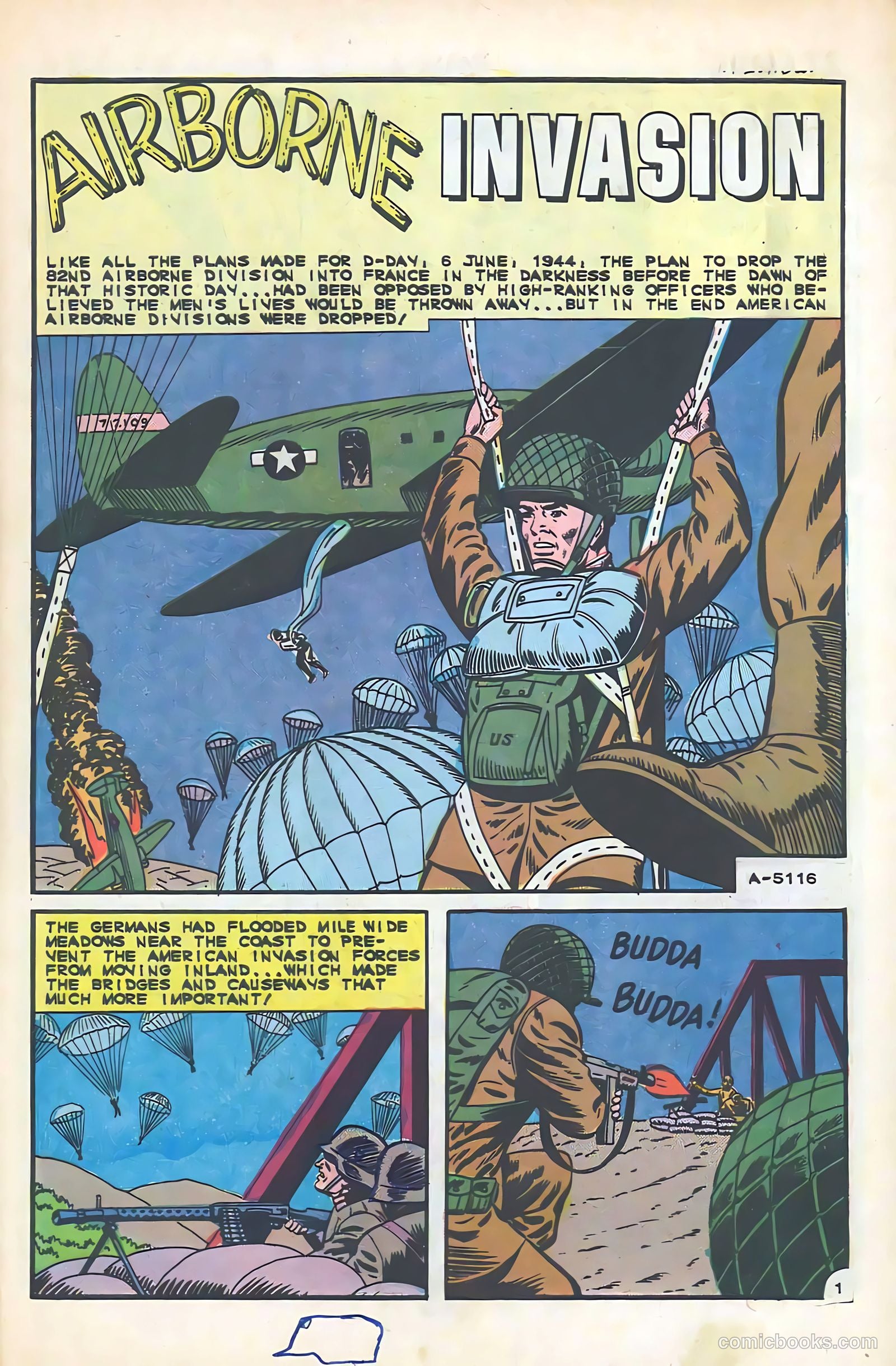 Army War Heroes #12 — page 31 of 36