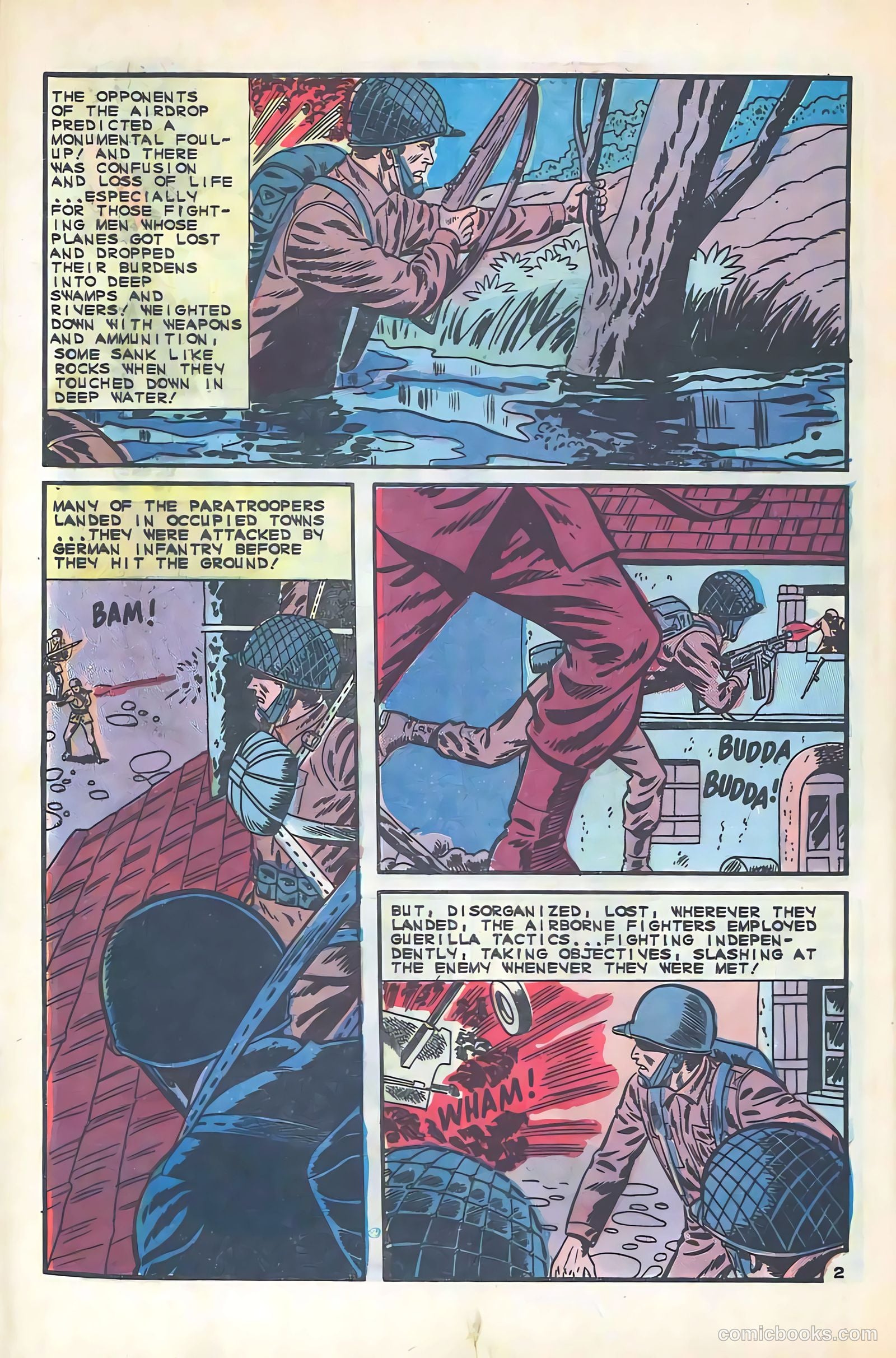 Army War Heroes #12 — page 32 of 36