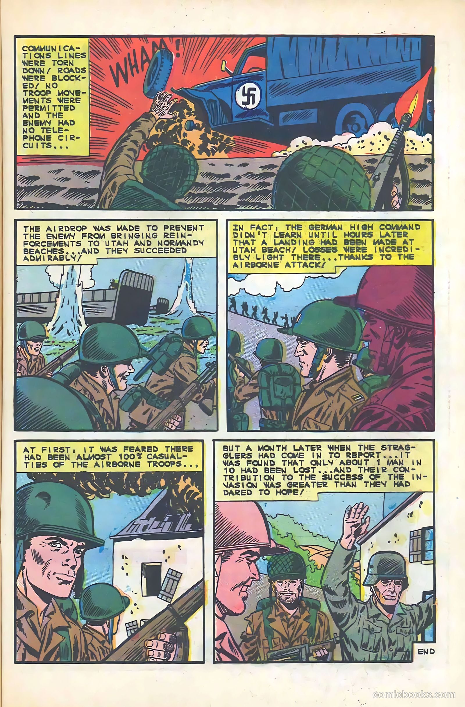 Army War Heroes #12 — page 33 of 36