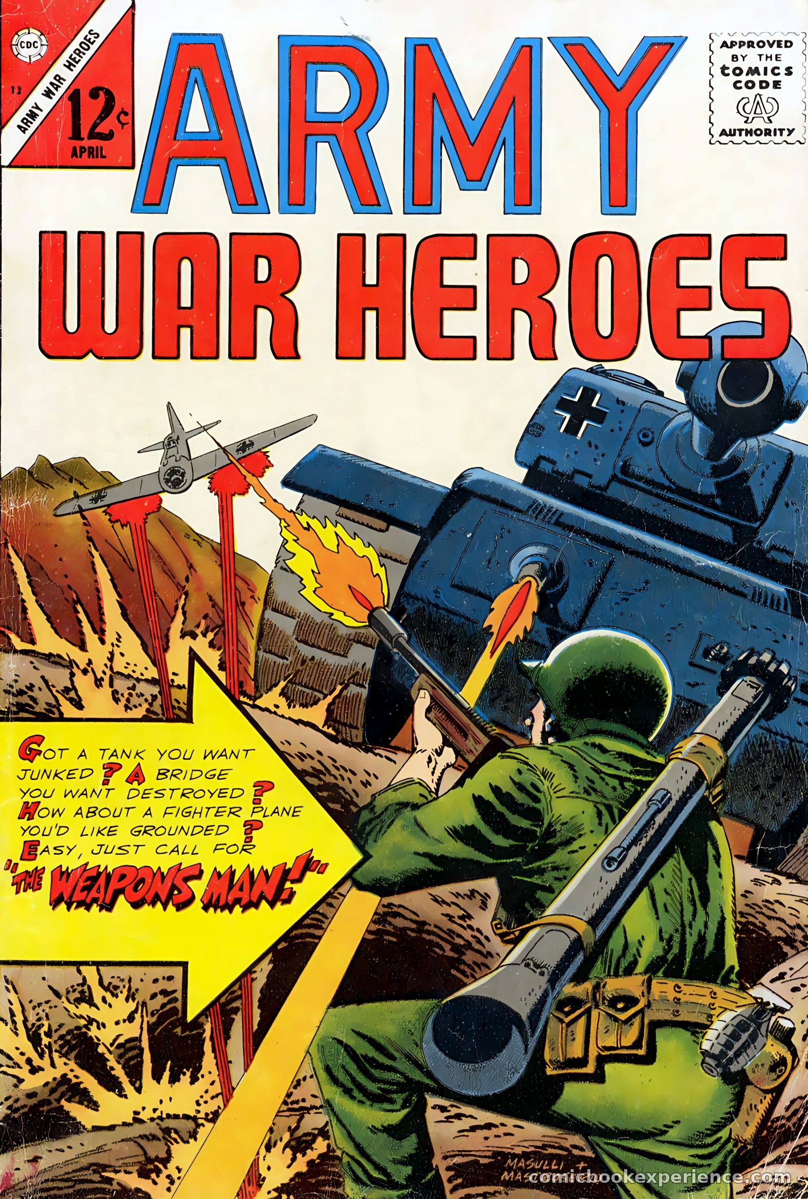 Army War Heroes #13 — page 1 of 36