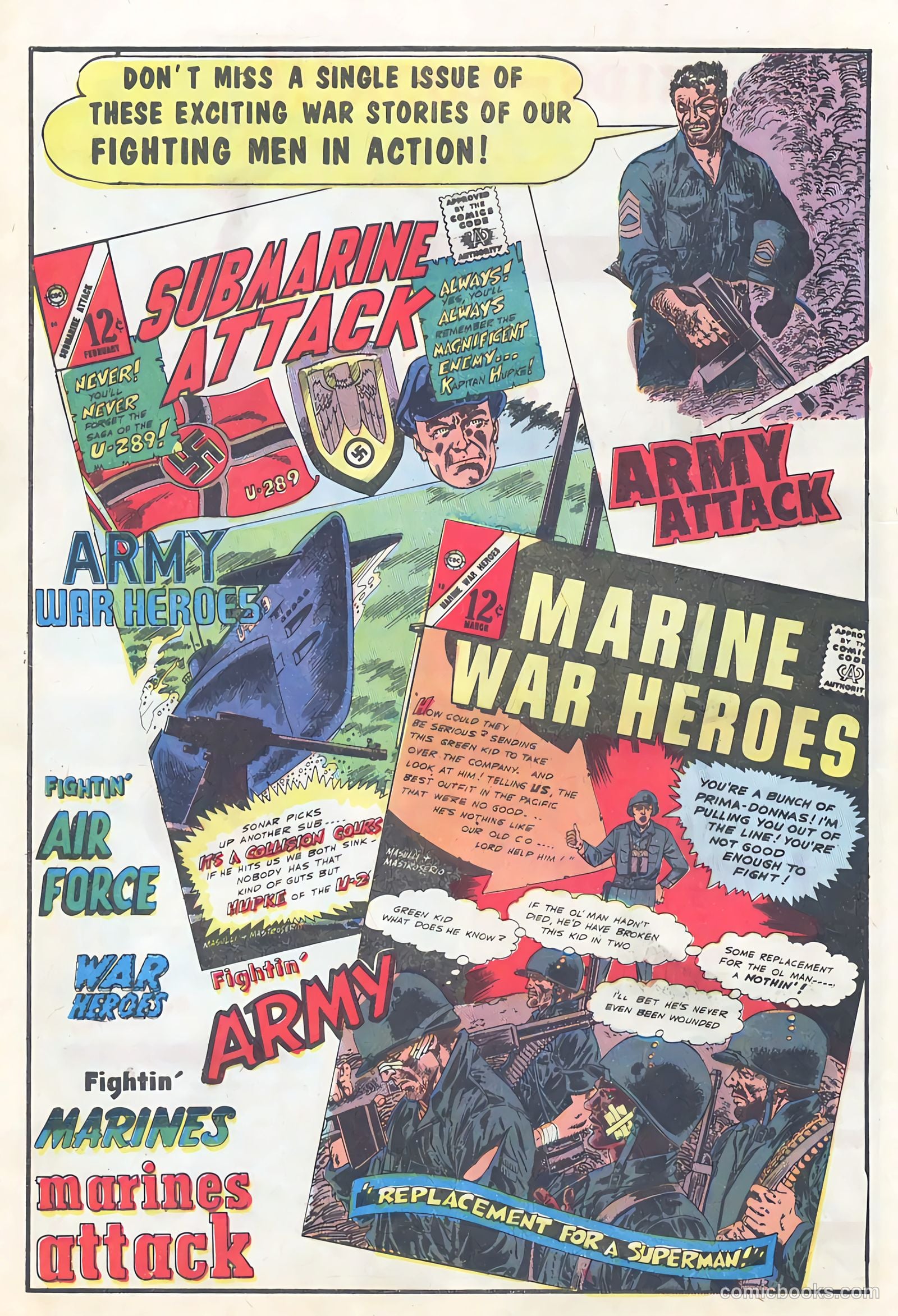 Army War Heroes #13 — page 8 of 36