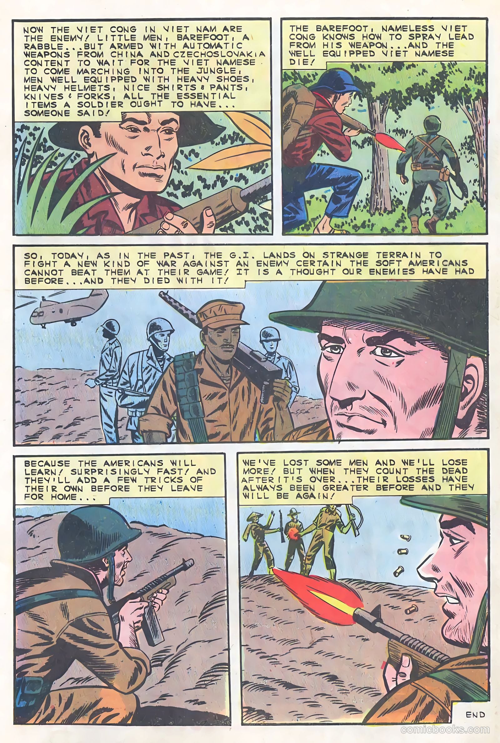 Army War Heroes #13 — page 33 of 36