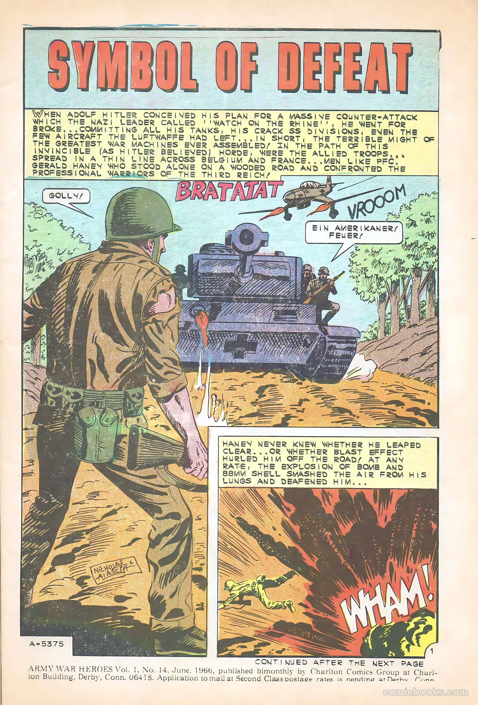 Army War Heroes #14 — page 3 of 35