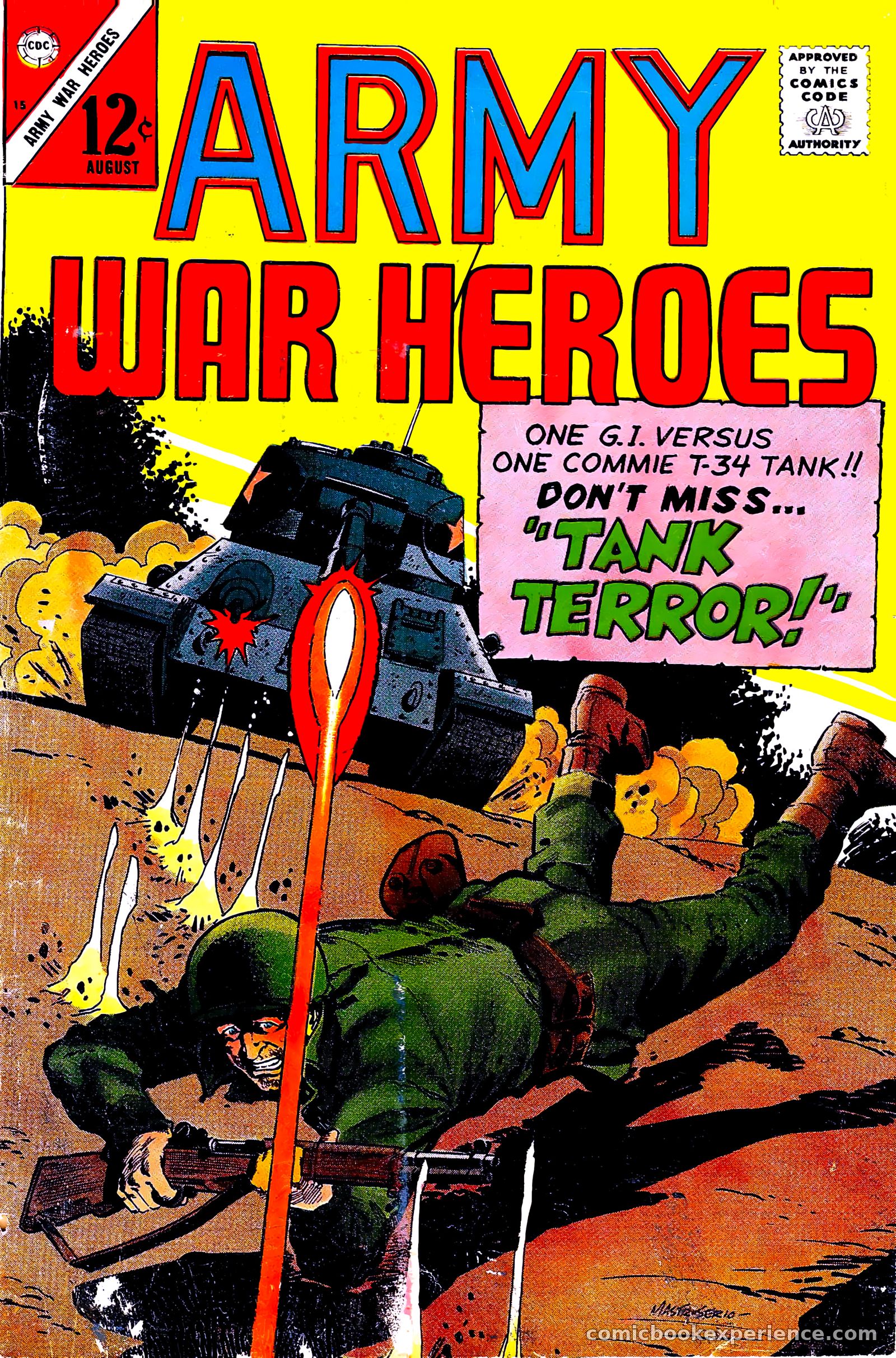 Army War Heroes #15 — page 1 of 36
