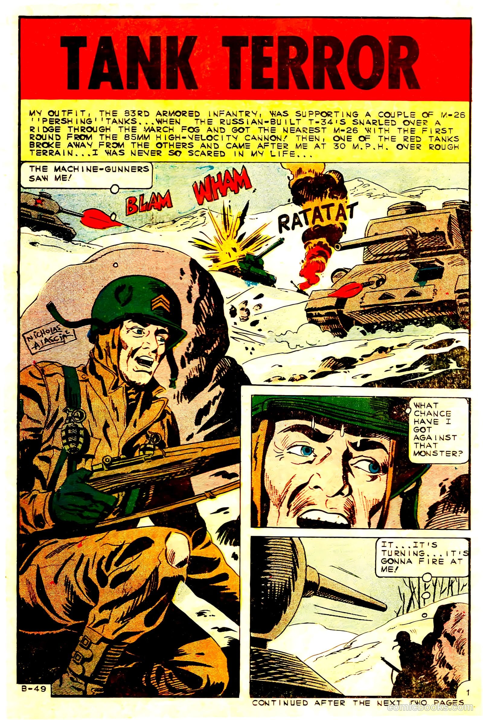 Army War Heroes #15 — page 22 of 36