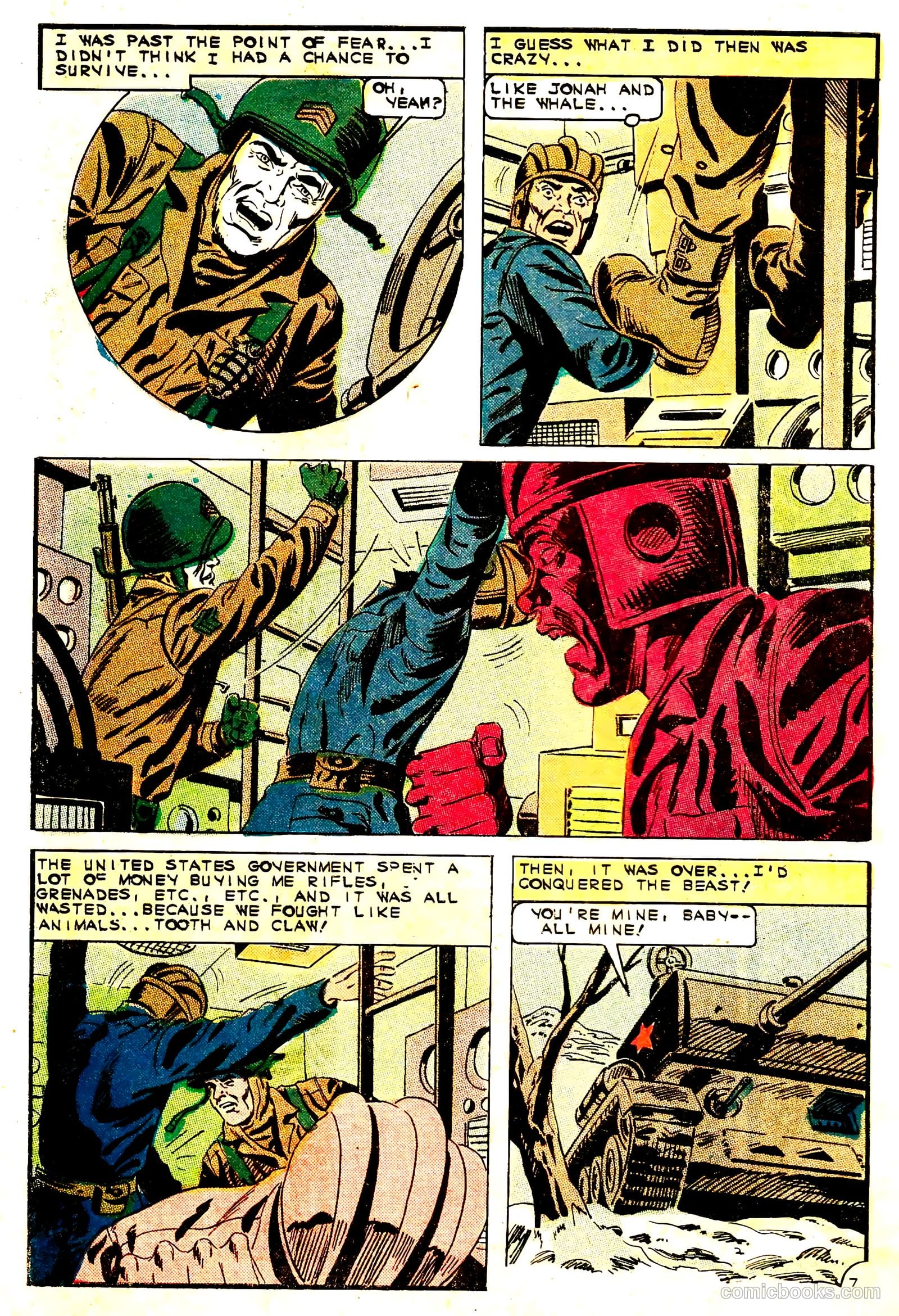Army War Heroes #15 — page 32 of 36