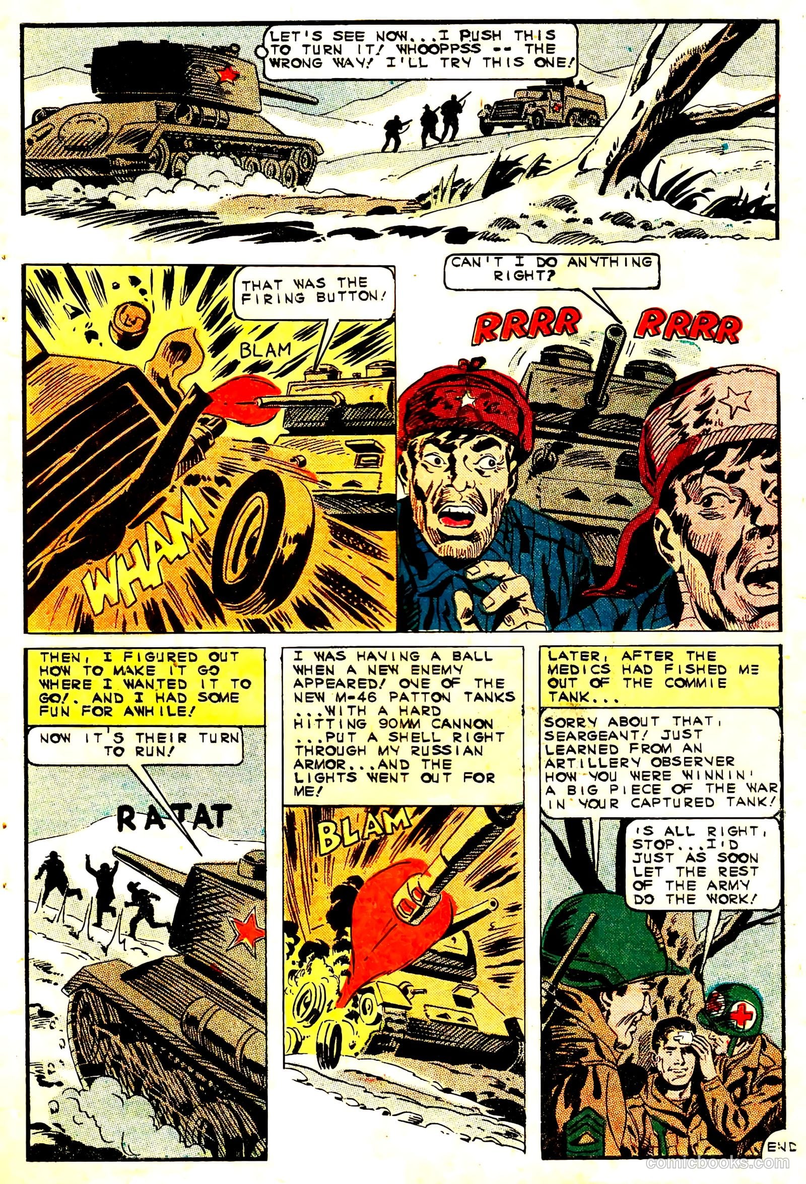 Army War Heroes #15 — page 33 of 36