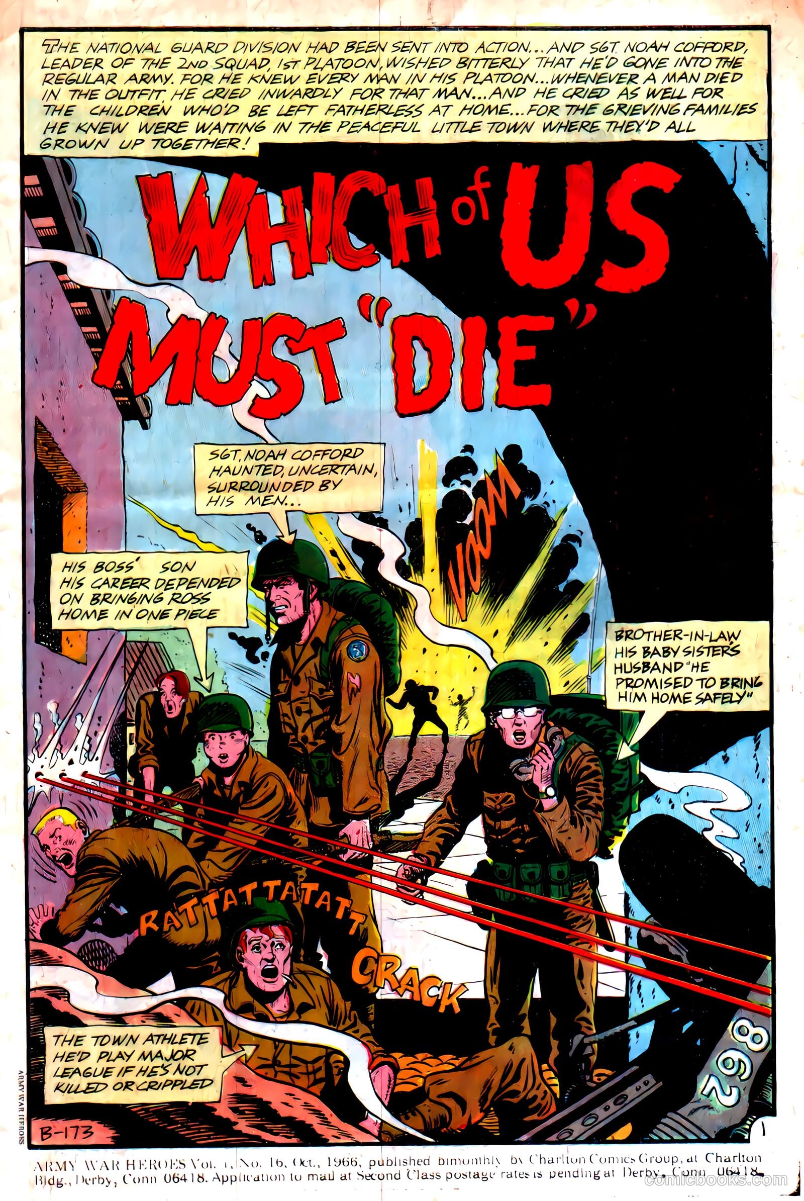Army War Heroes #16 — page 3 of 36