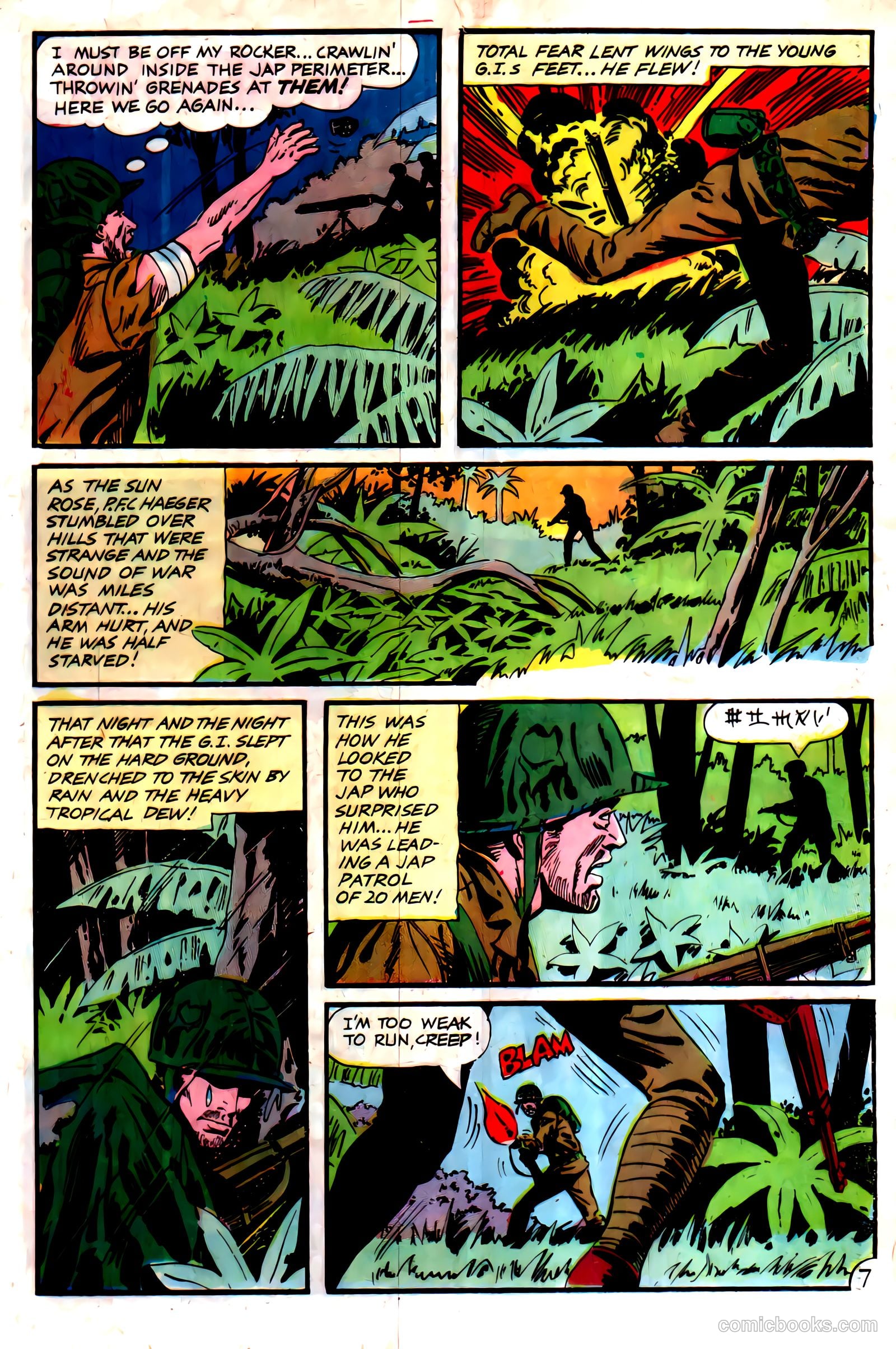 Army War Heroes #16 — page 21 of 36