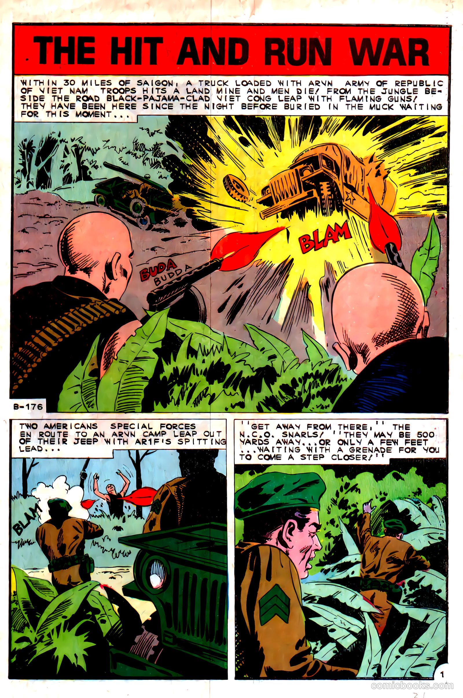 Army War Heroes #16 — page 31 of 36