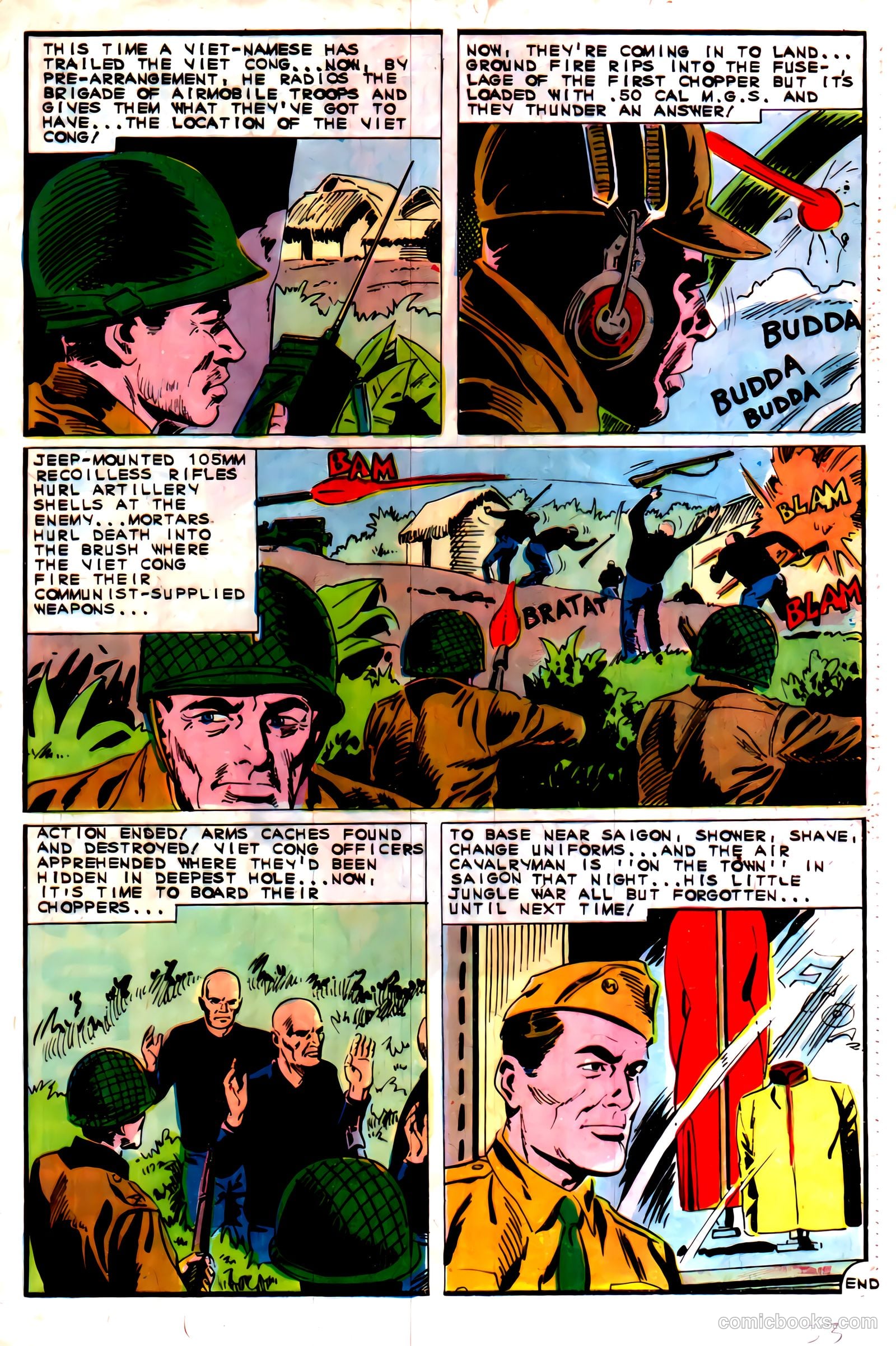 Army War Heroes #16 — page 33 of 36