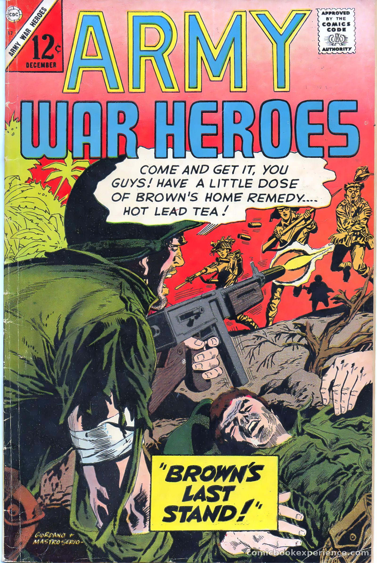 Army War Heroes #17 — page 1 of 36