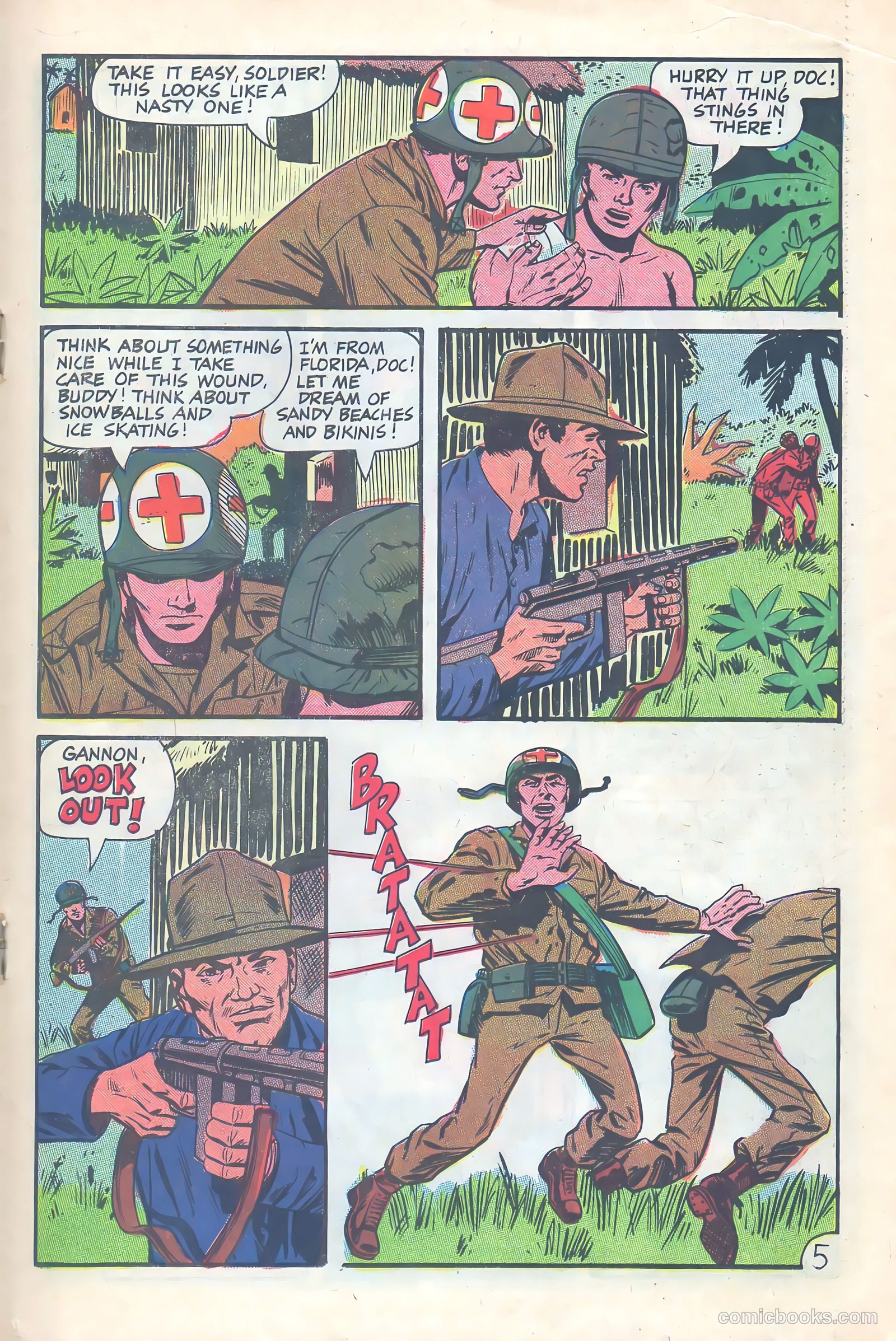 Army War Heroes #17 — page 19 of 36