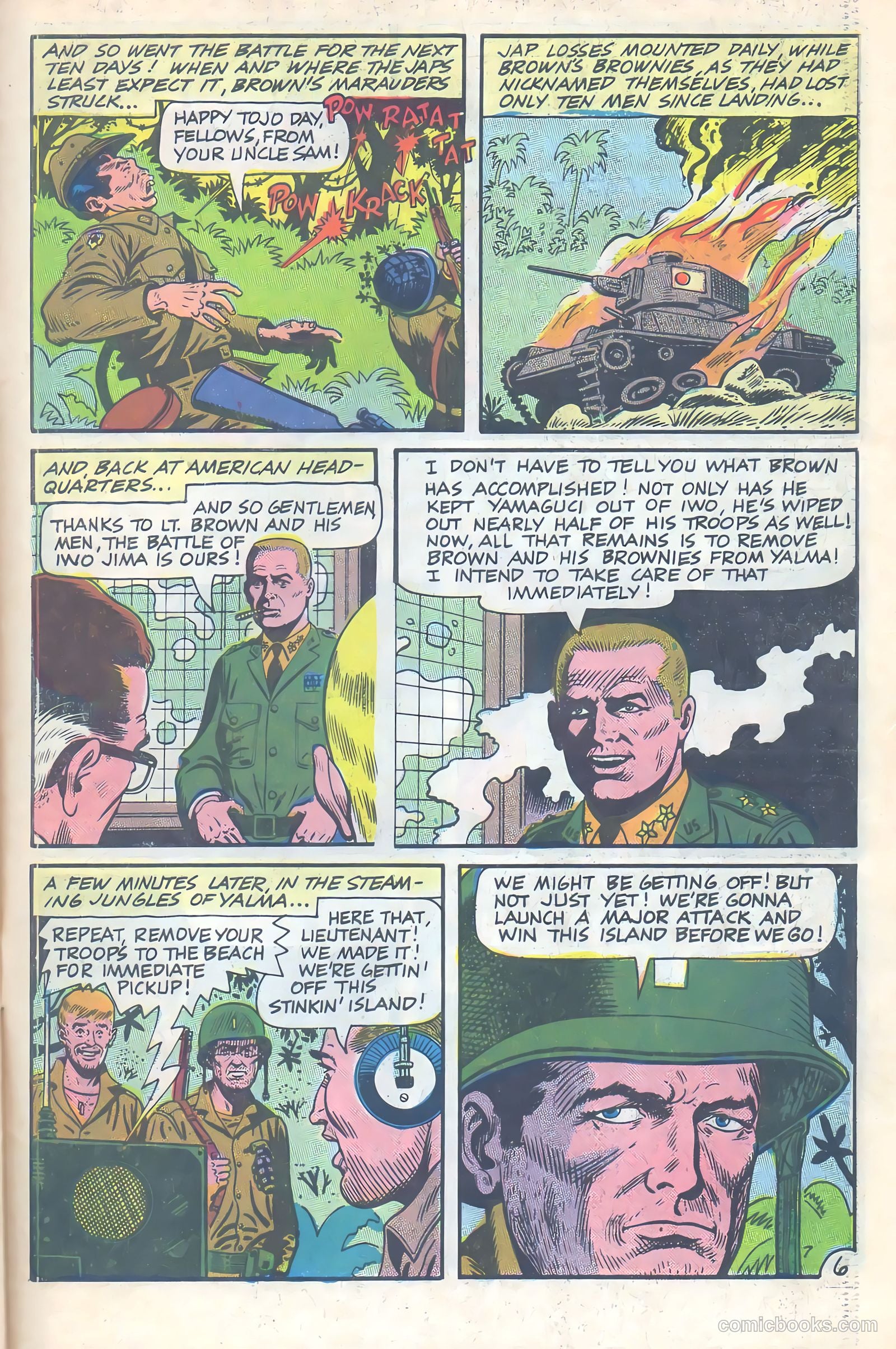 Army War Heroes #17 — page 31 of 36