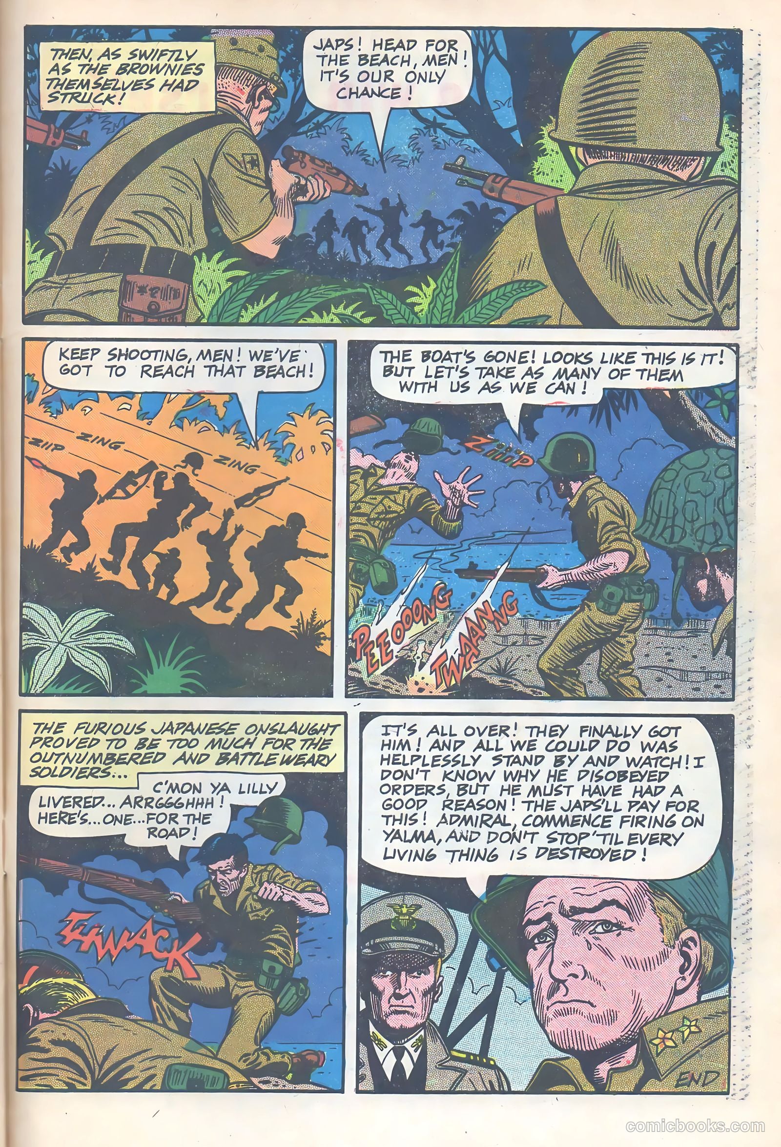 Army War Heroes #17 — page 33 of 36