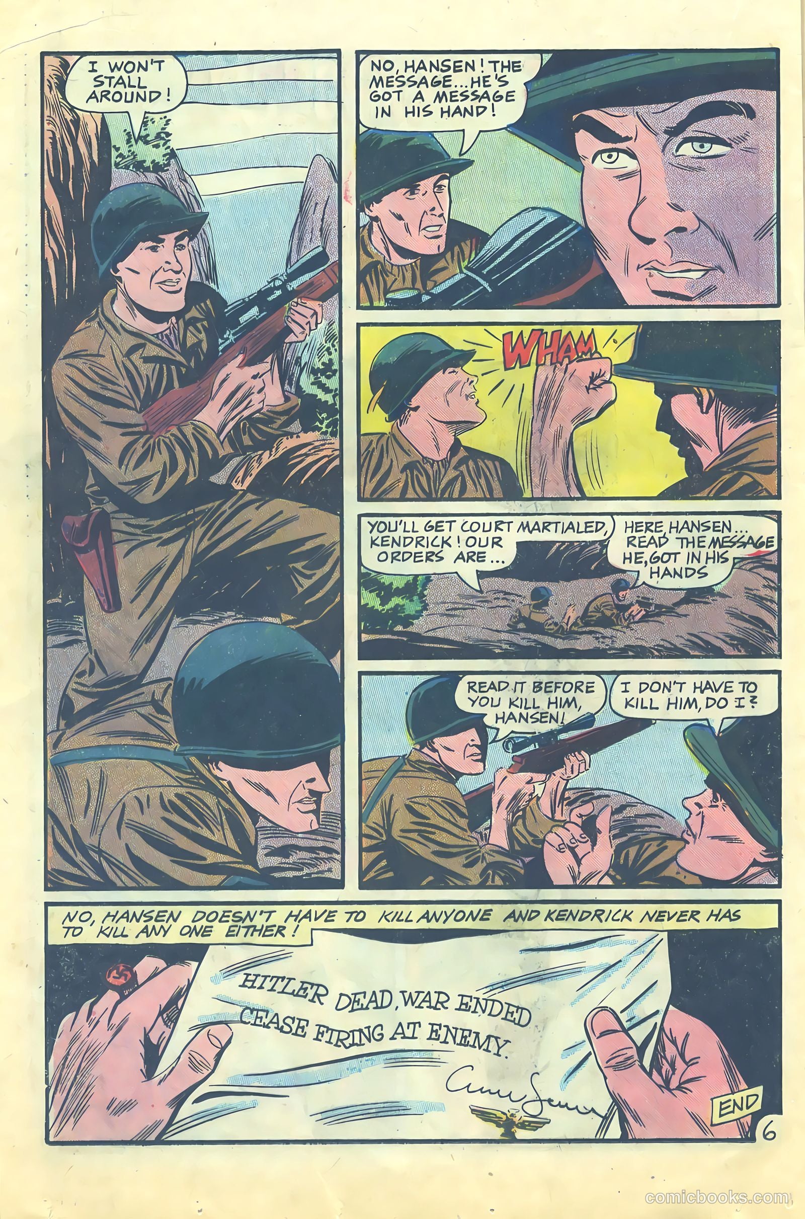 Army War Heroes #18 — page 20 of 36
