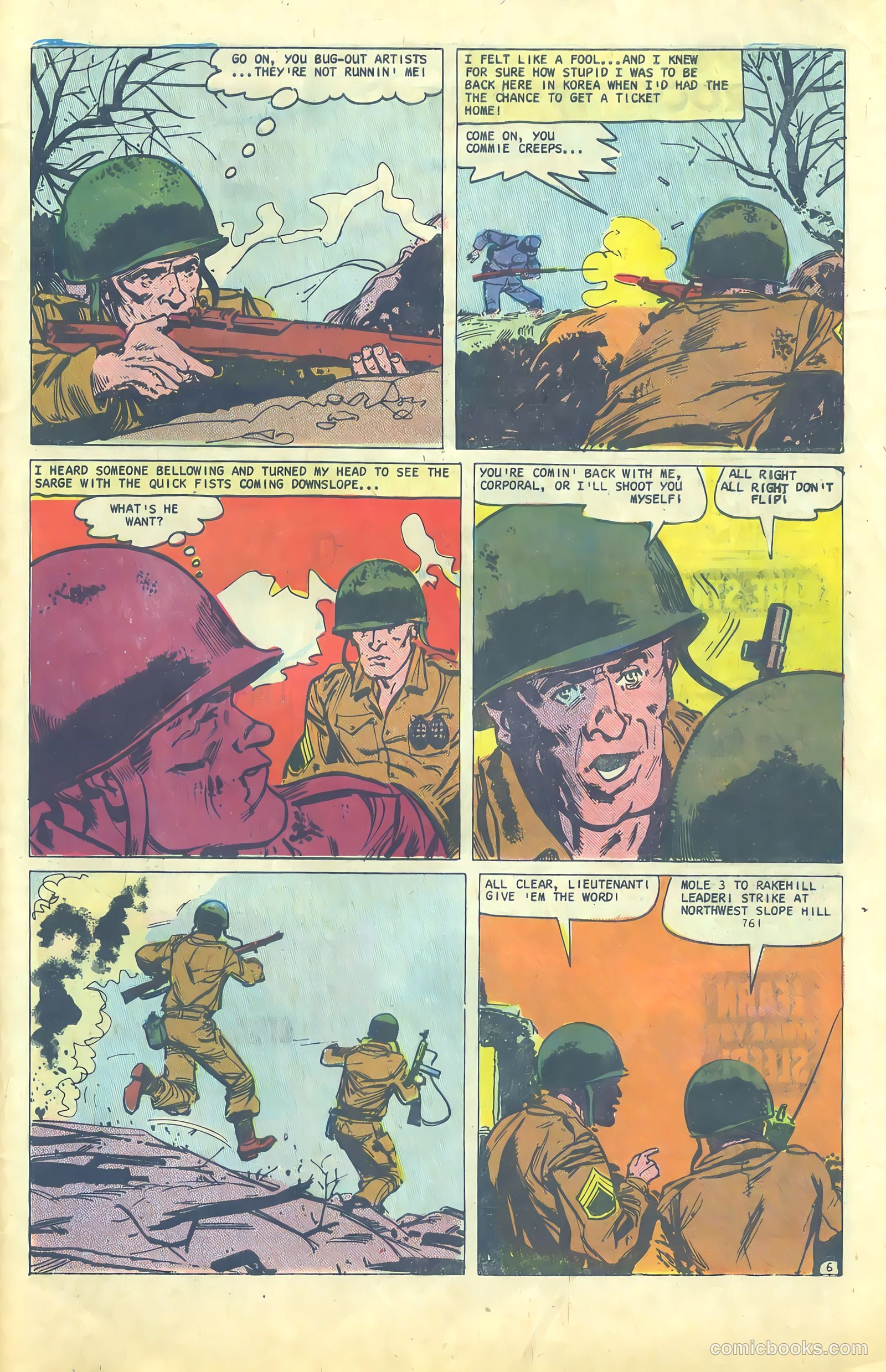 Army War Heroes #18 — page 31 of 36