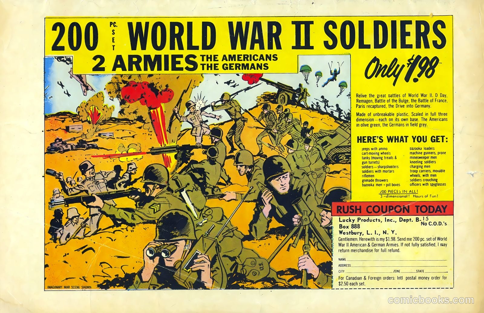 Army War Heroes #18 — page 36 of 36